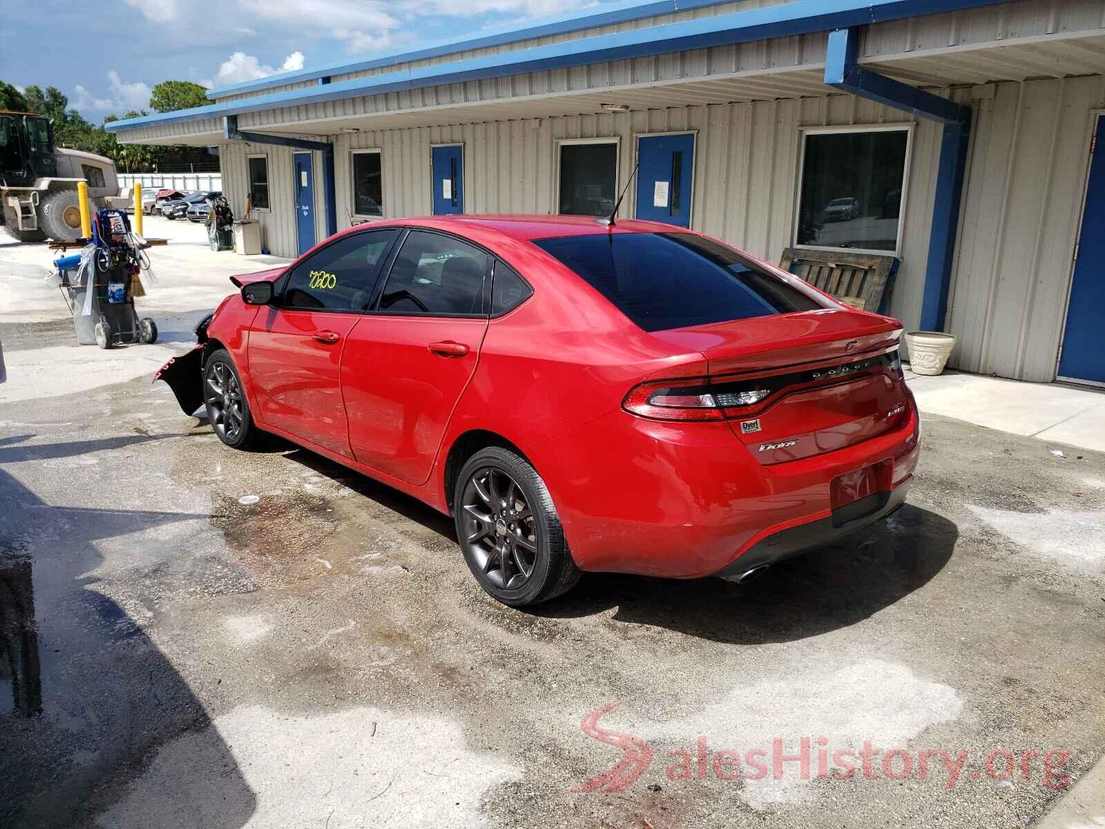 1C3CDFBB6GD530340 2016 DODGE DART