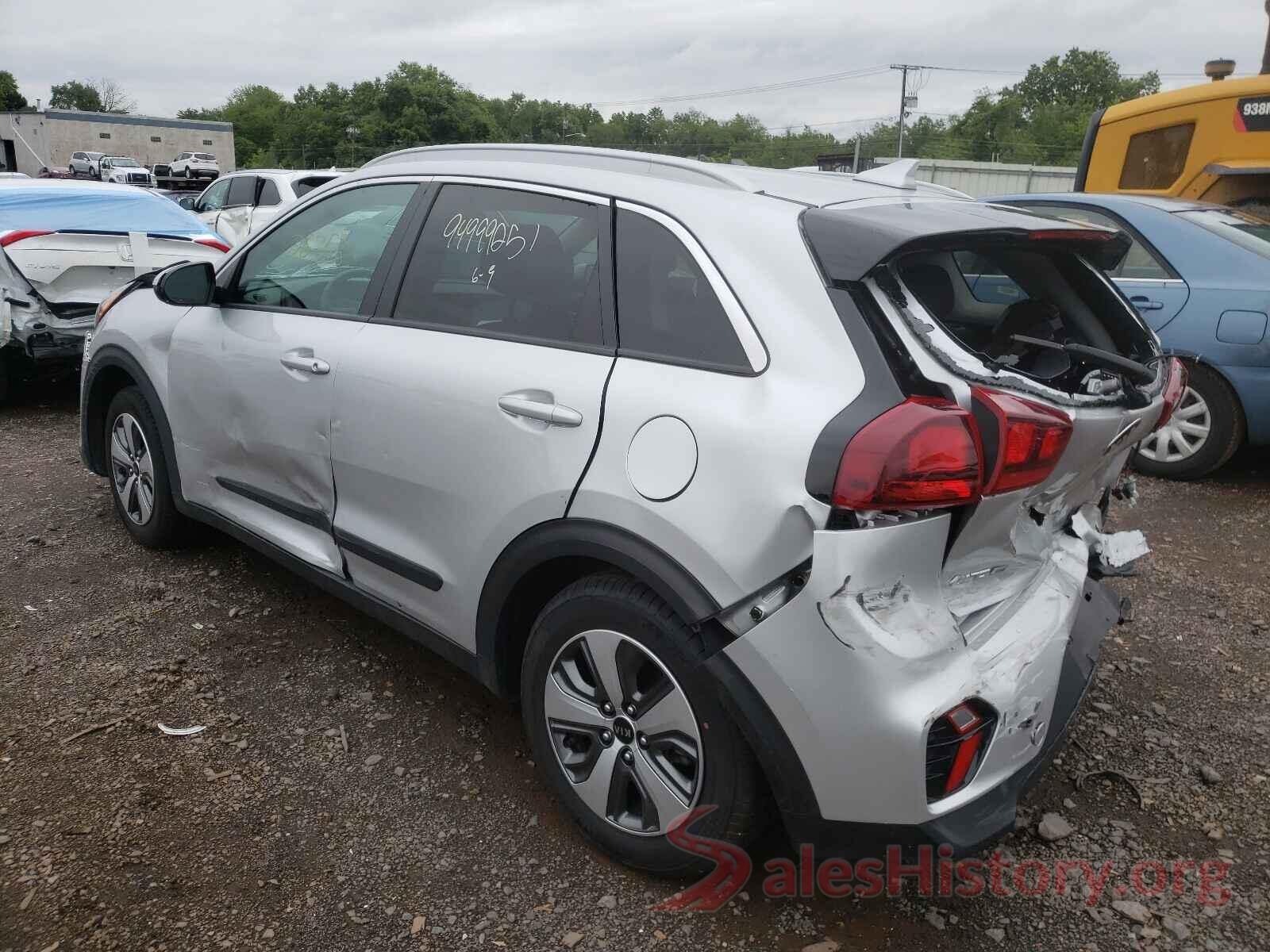 KNDCB3LC1L5359847 2020 KIA NIRO