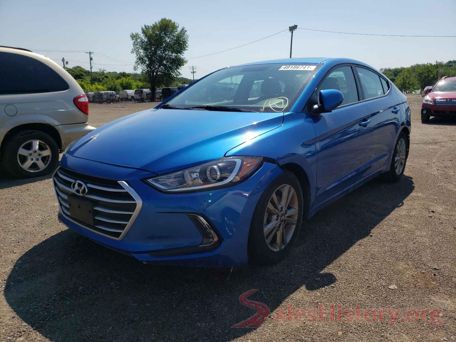 5NPD84LF3HH157666 2017 HYUNDAI ELANTRA