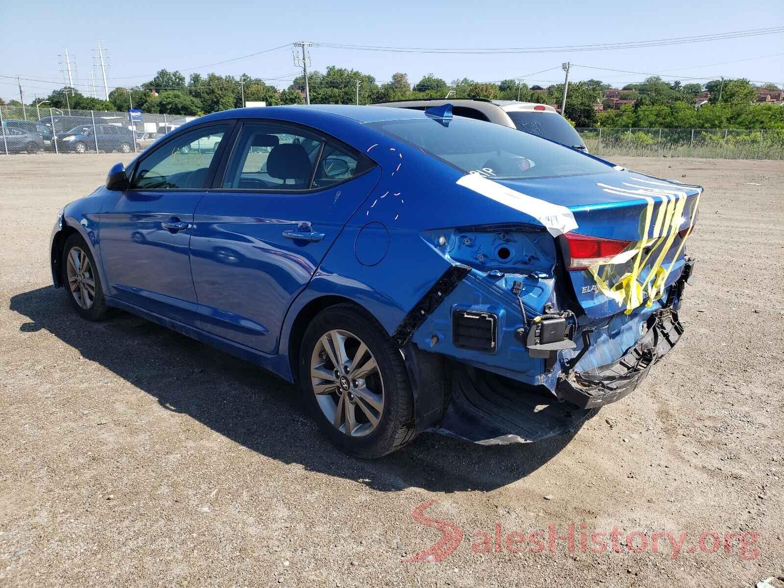 5NPD84LF3HH157666 2017 HYUNDAI ELANTRA