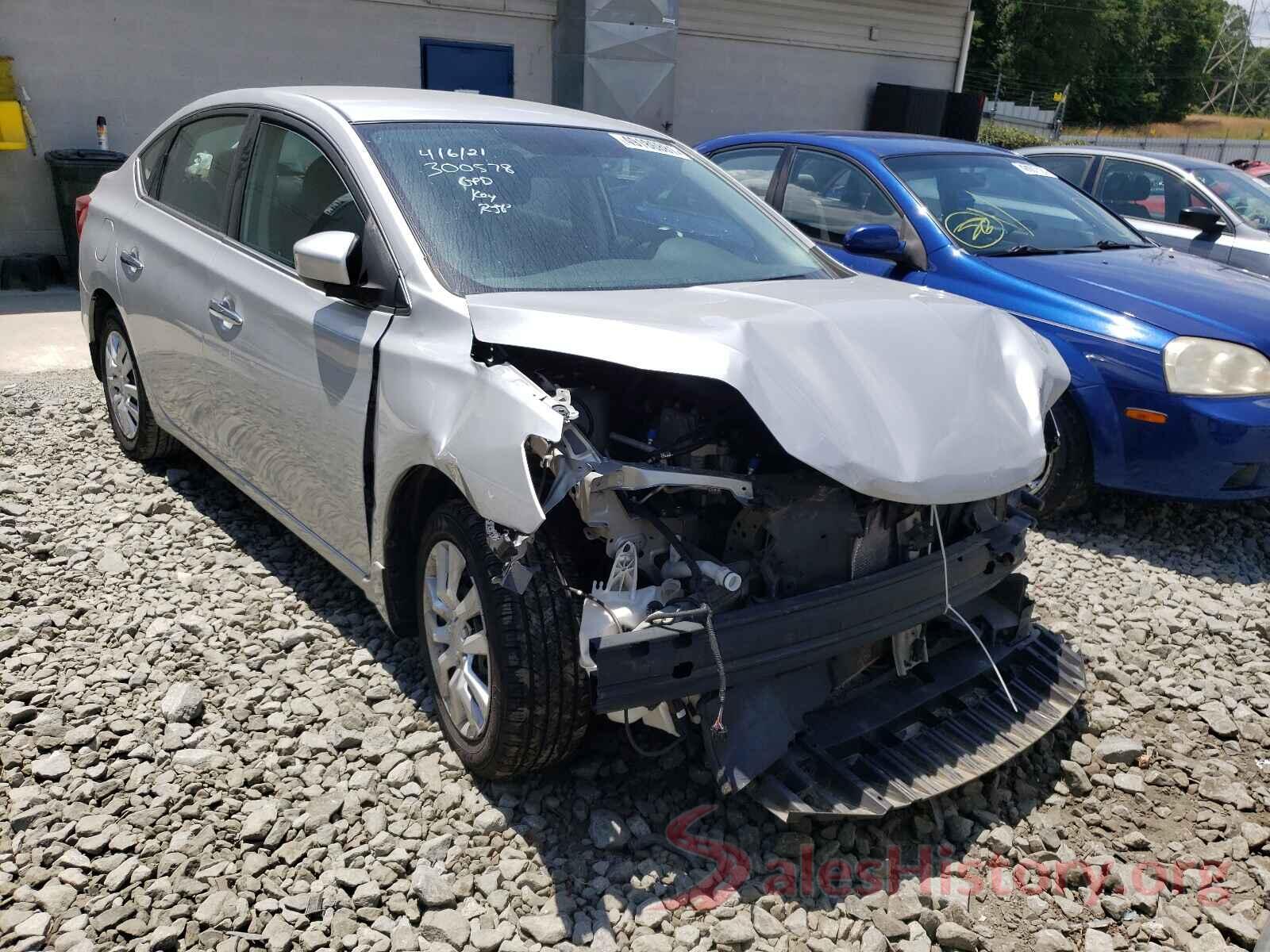 3N1AB7AP0HY300578 2017 NISSAN SENTRA