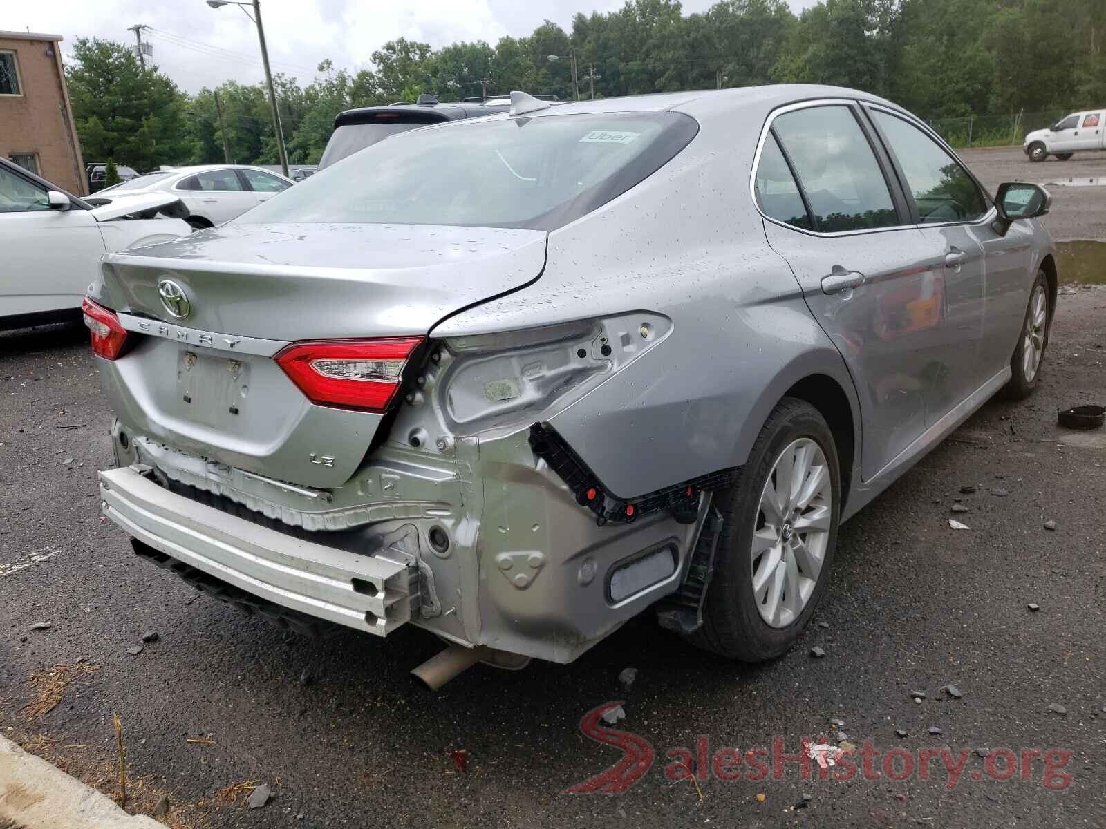 4T1B11HK3KU807606 2019 TOYOTA CAMRY