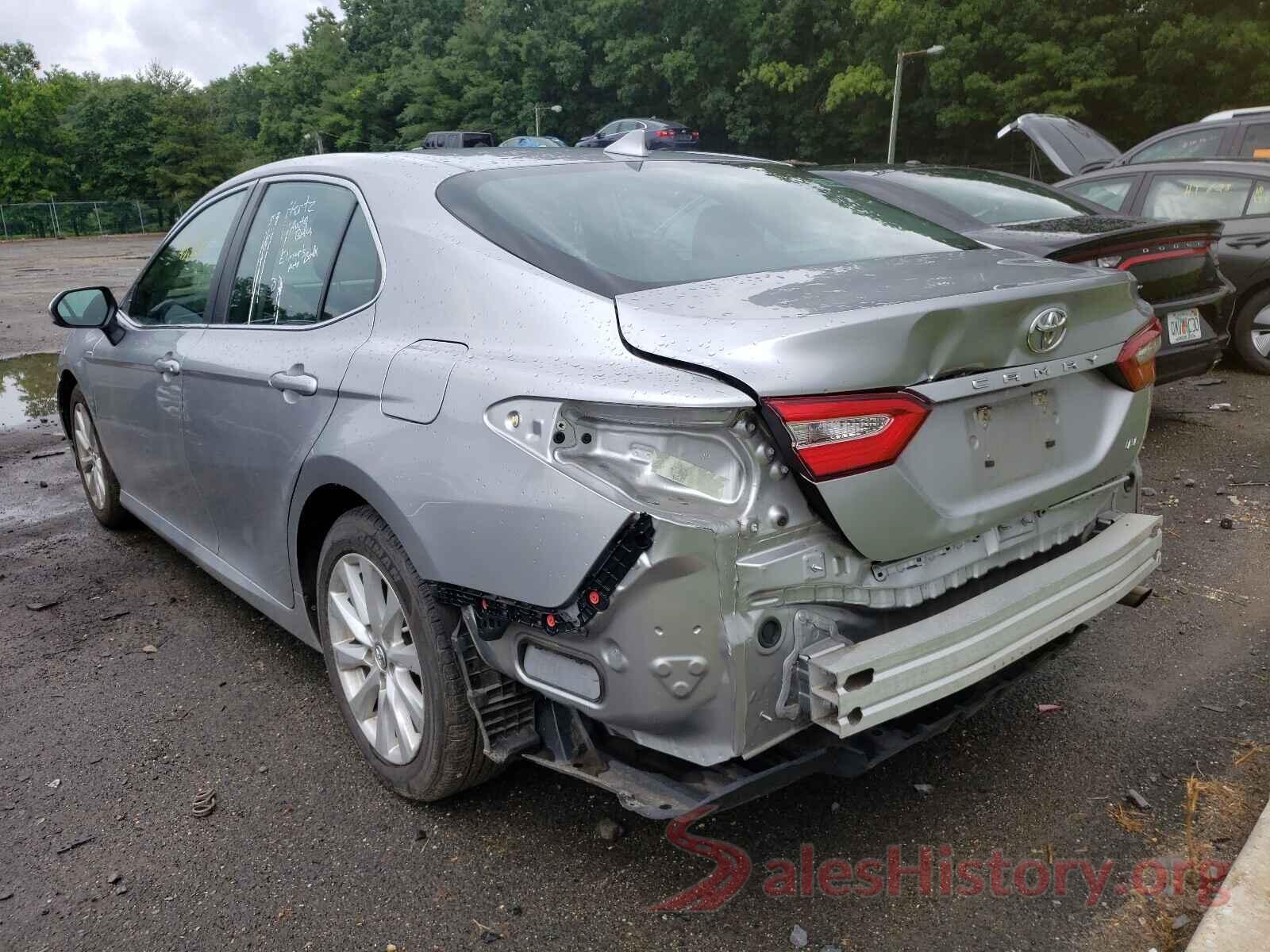 4T1B11HK3KU807606 2019 TOYOTA CAMRY