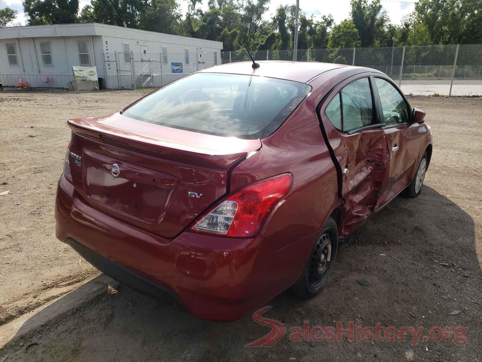 3N1CN7AP0KL846950 2019 NISSAN VERSA