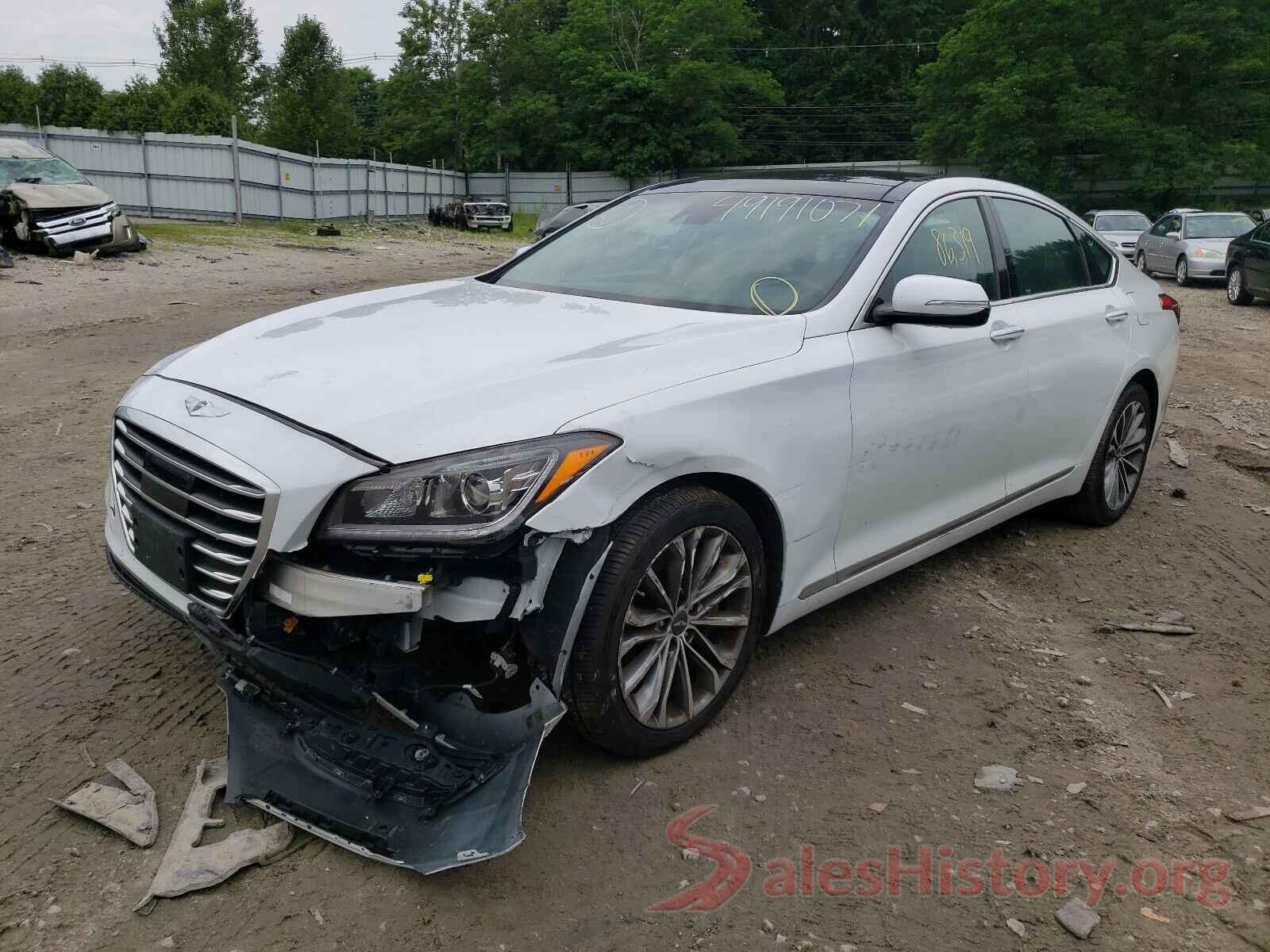 KMHGN4JE8GU107992 2016 HYUNDAI GENESIS