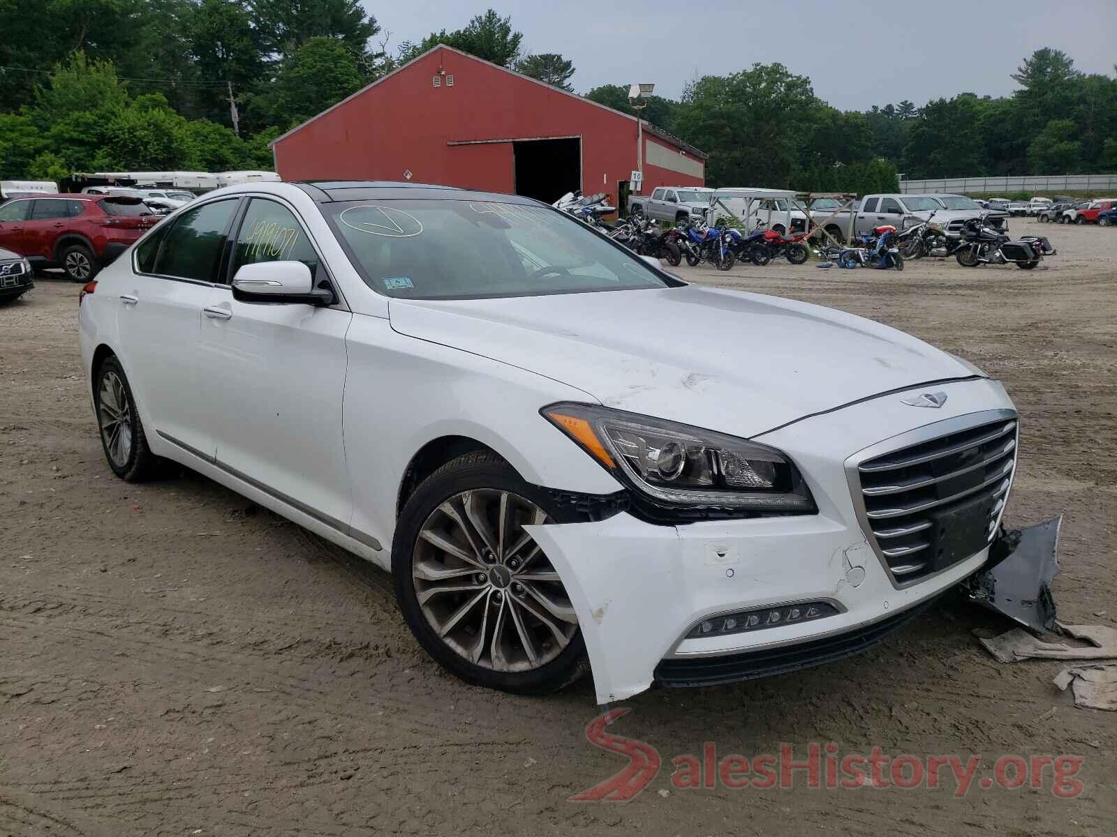 KMHGN4JE8GU107992 2016 HYUNDAI GENESIS