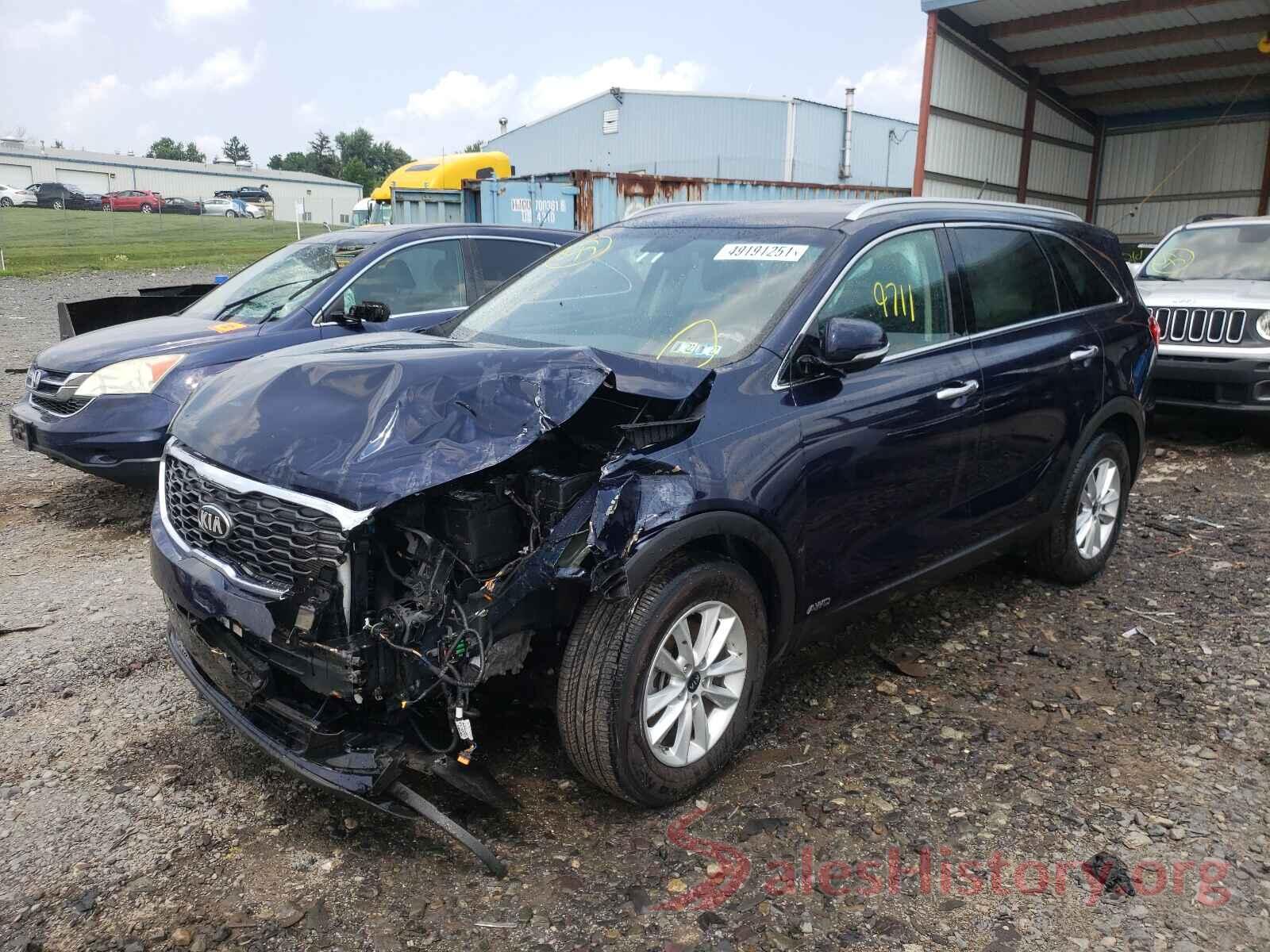 5XYPGDA34LG669638 2020 KIA SORENTO