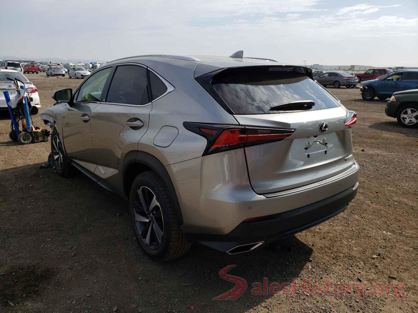 JTJGARBZ3M2180240 2021 LEXUS NX