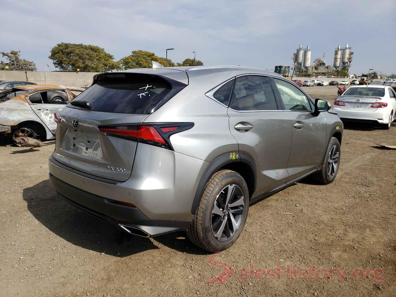 JTJGARBZ3M2180240 2021 LEXUS NX