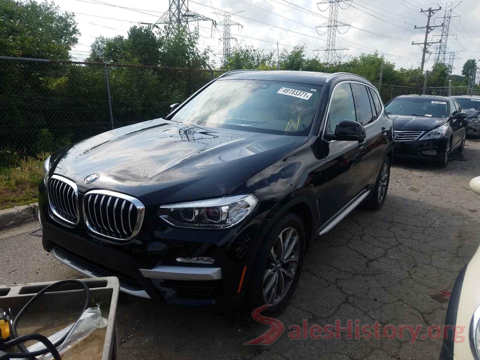 5UXTR9C59KLP87724 2019 BMW X3