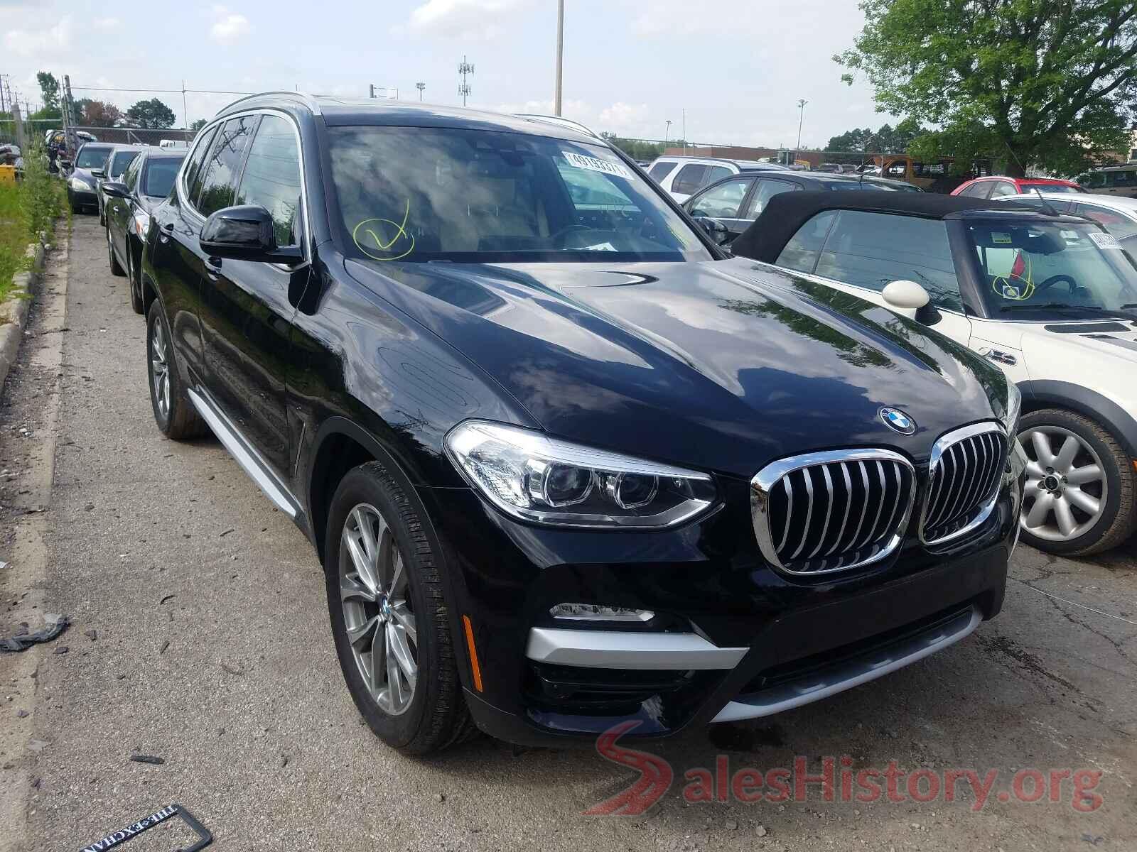 5UXTR9C59KLP87724 2019 BMW X3