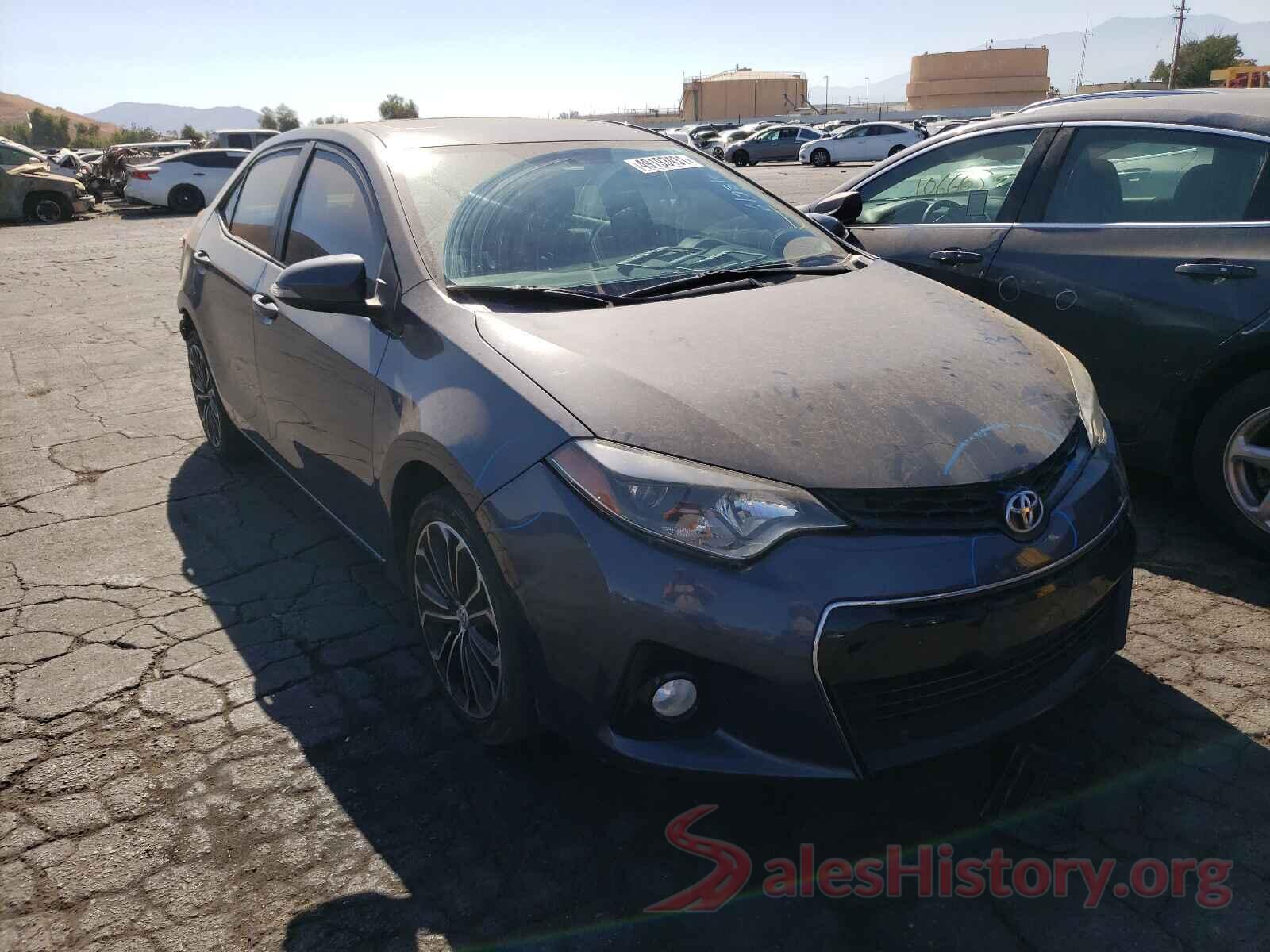 5YFBURHE1GP463833 2016 TOYOTA COROLLA