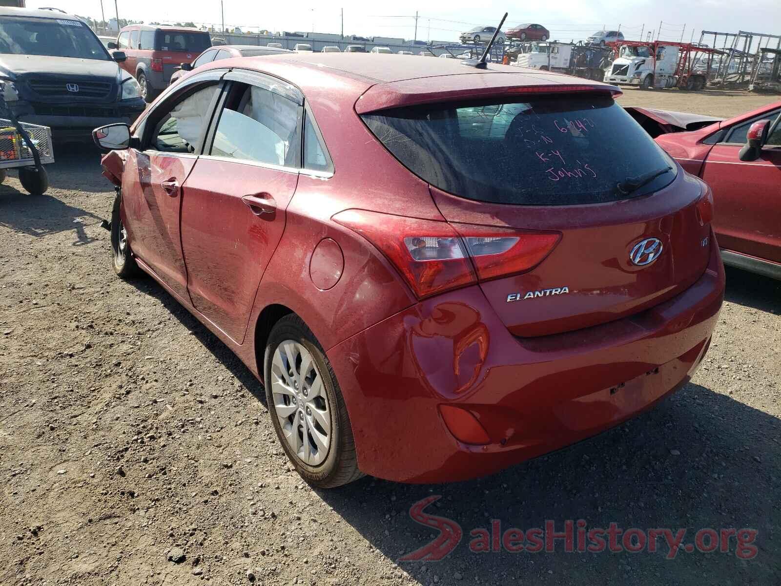 KMHD35LH6HU364740 2017 HYUNDAI ELANTRA