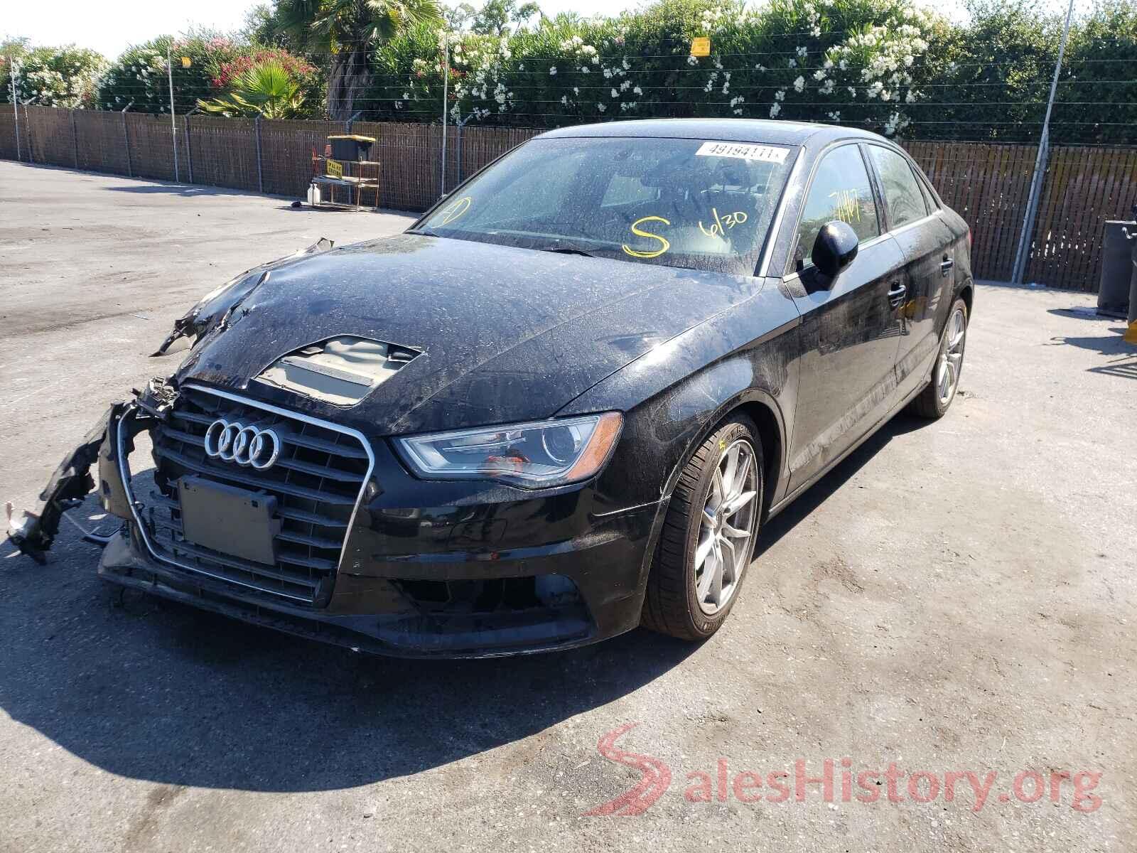 WAUA7GFF4G1032438 2016 AUDI A3