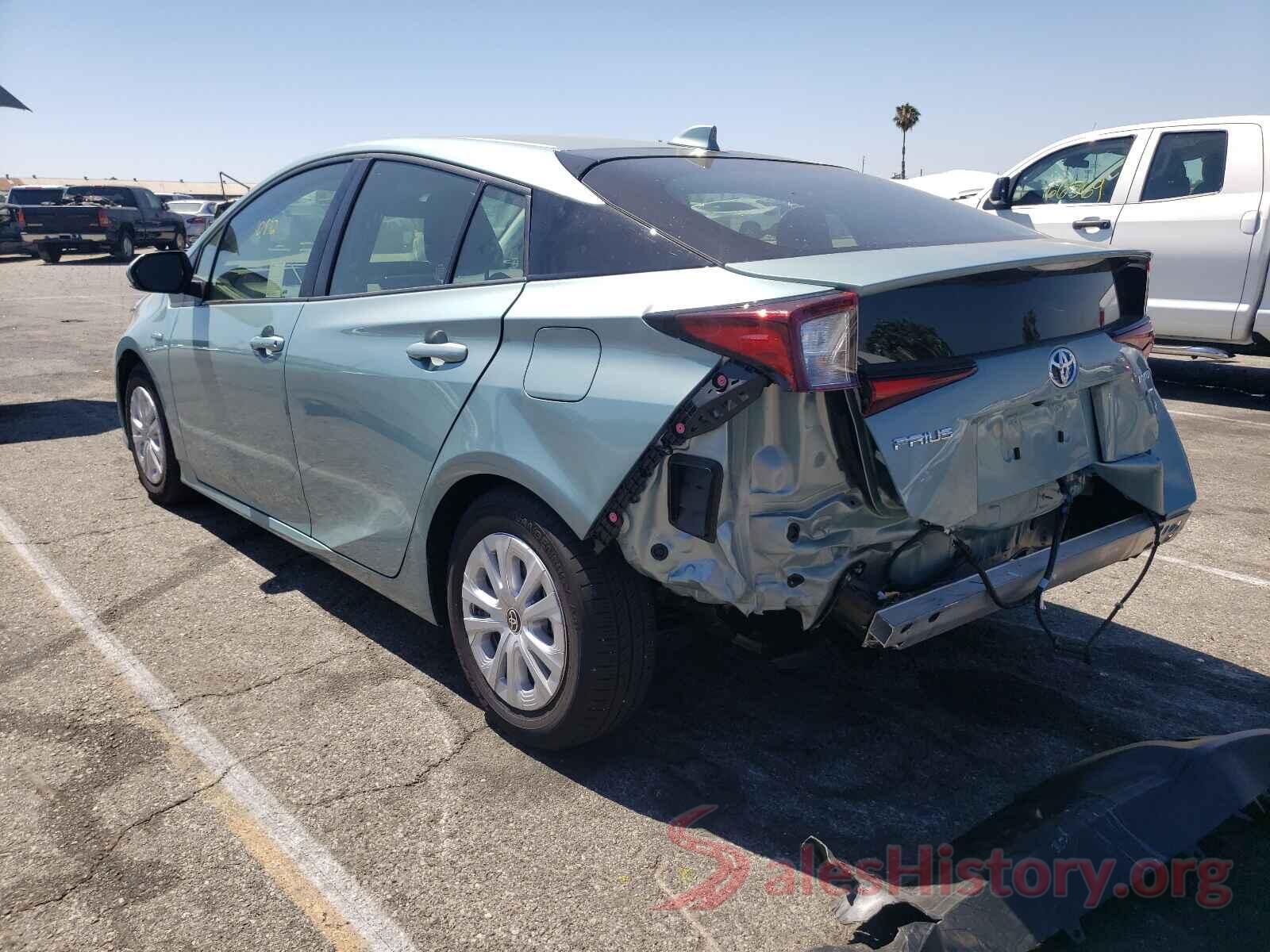 JTDKAMFU8M3135299 2021 TOYOTA PRIUS