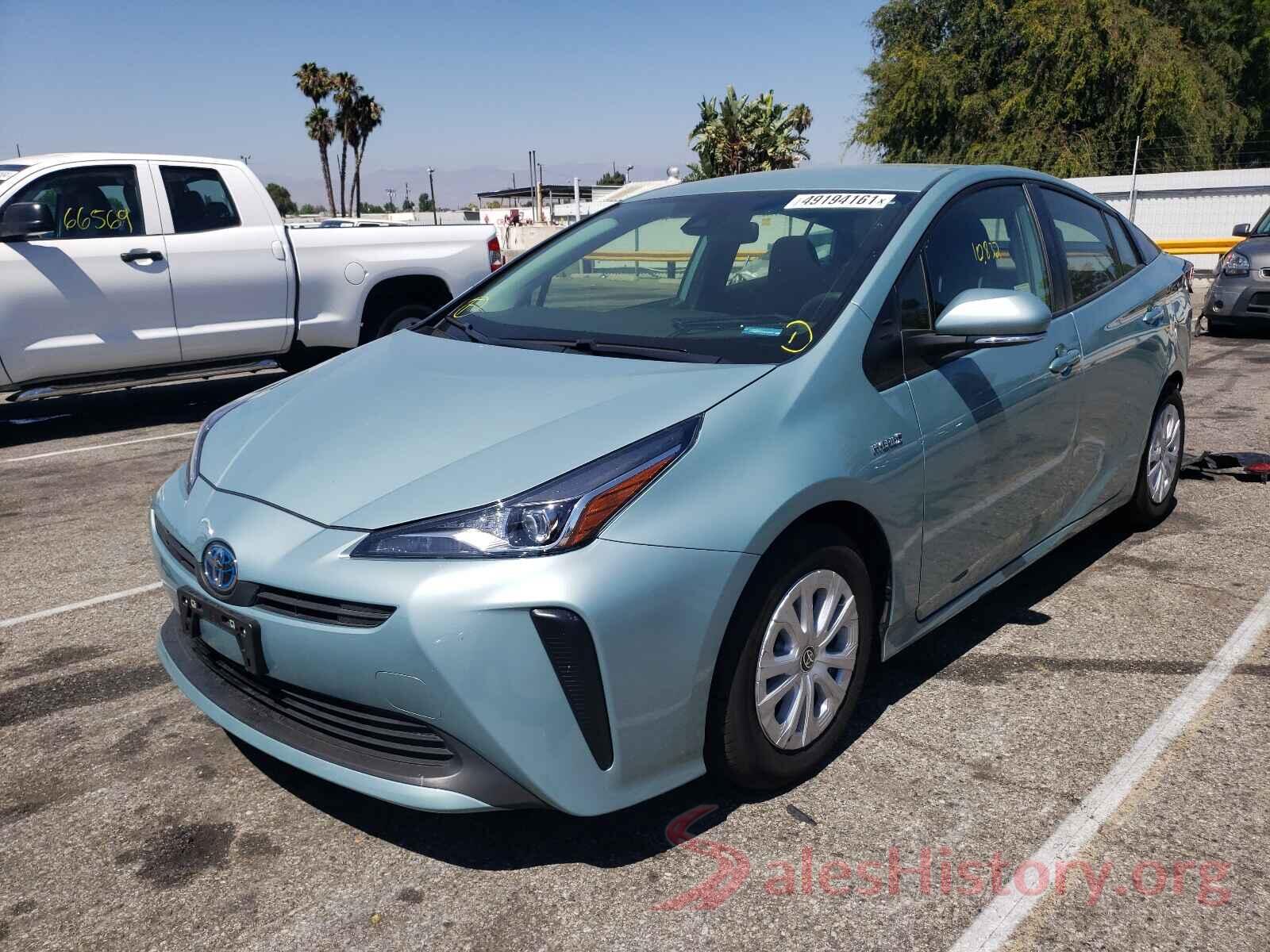 JTDKAMFU8M3135299 2021 TOYOTA PRIUS