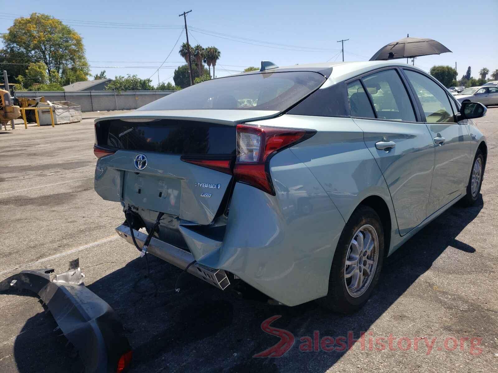 JTDKAMFU8M3135299 2021 TOYOTA PRIUS