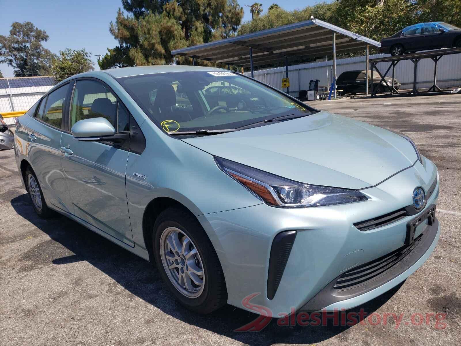 JTDKAMFU8M3135299 2021 TOYOTA PRIUS