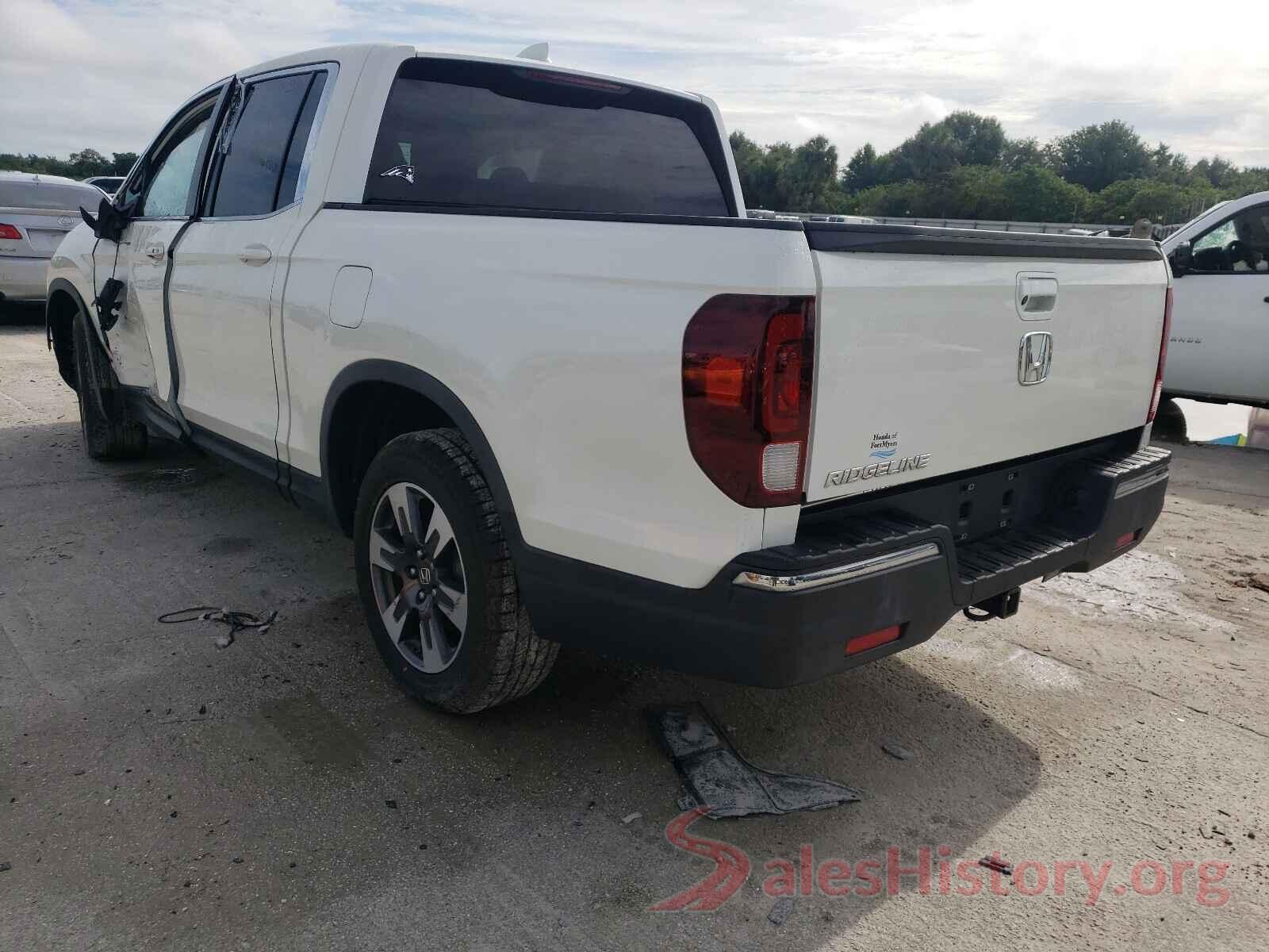 5FPYK2F59HB002457 2017 HONDA RIDGELINE