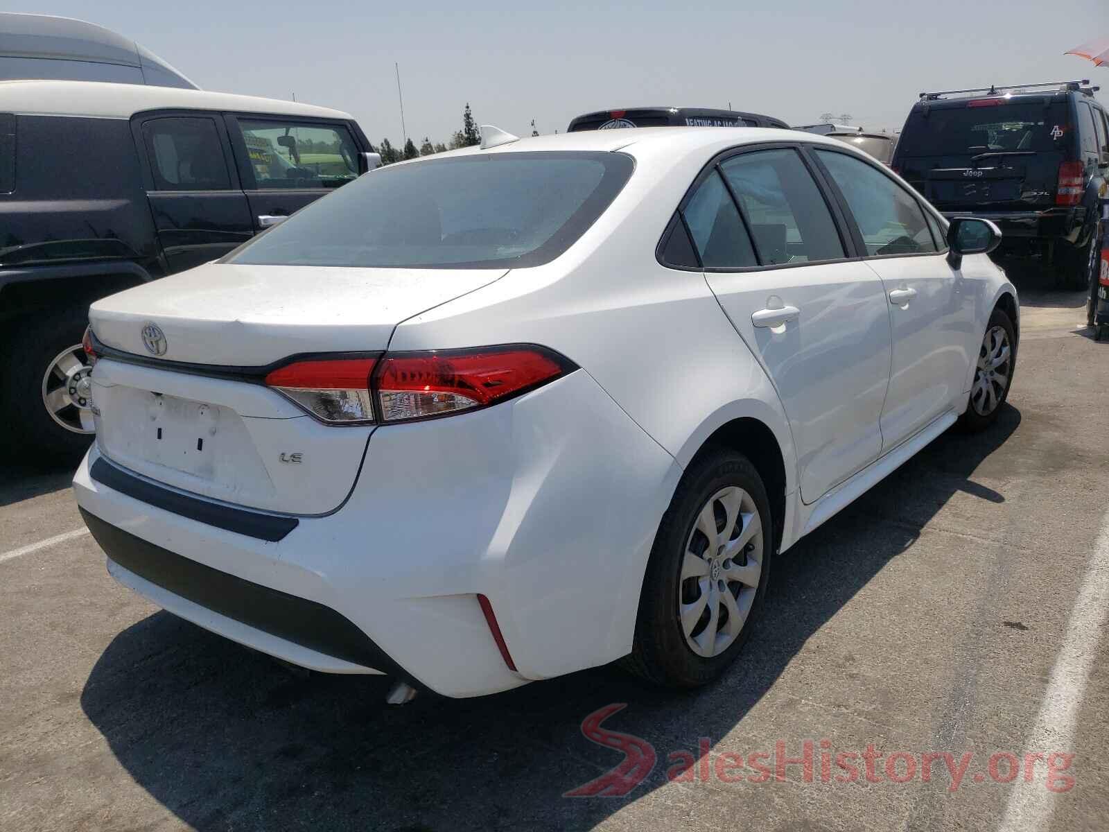 5YFEPRAE1LP126653 2020 TOYOTA COROLLA