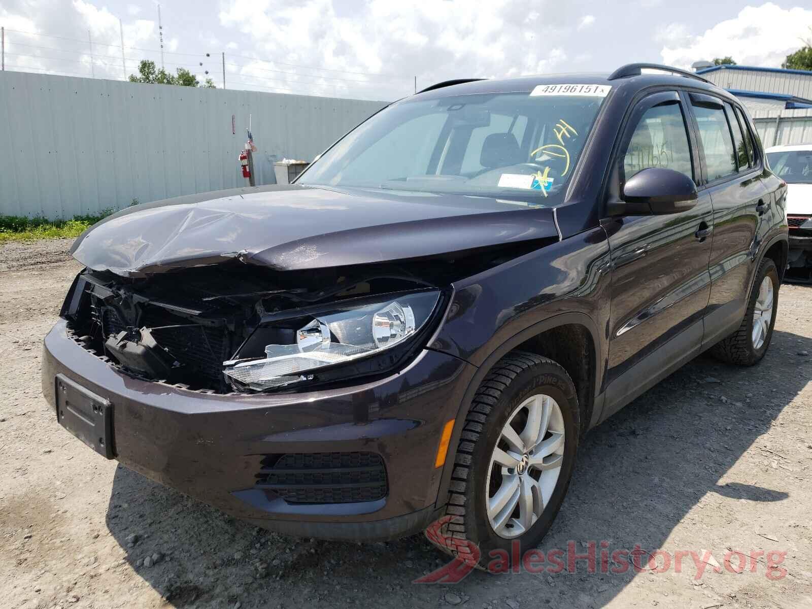 WVGBV7AX0GW564670 2016 VOLKSWAGEN TIGUAN