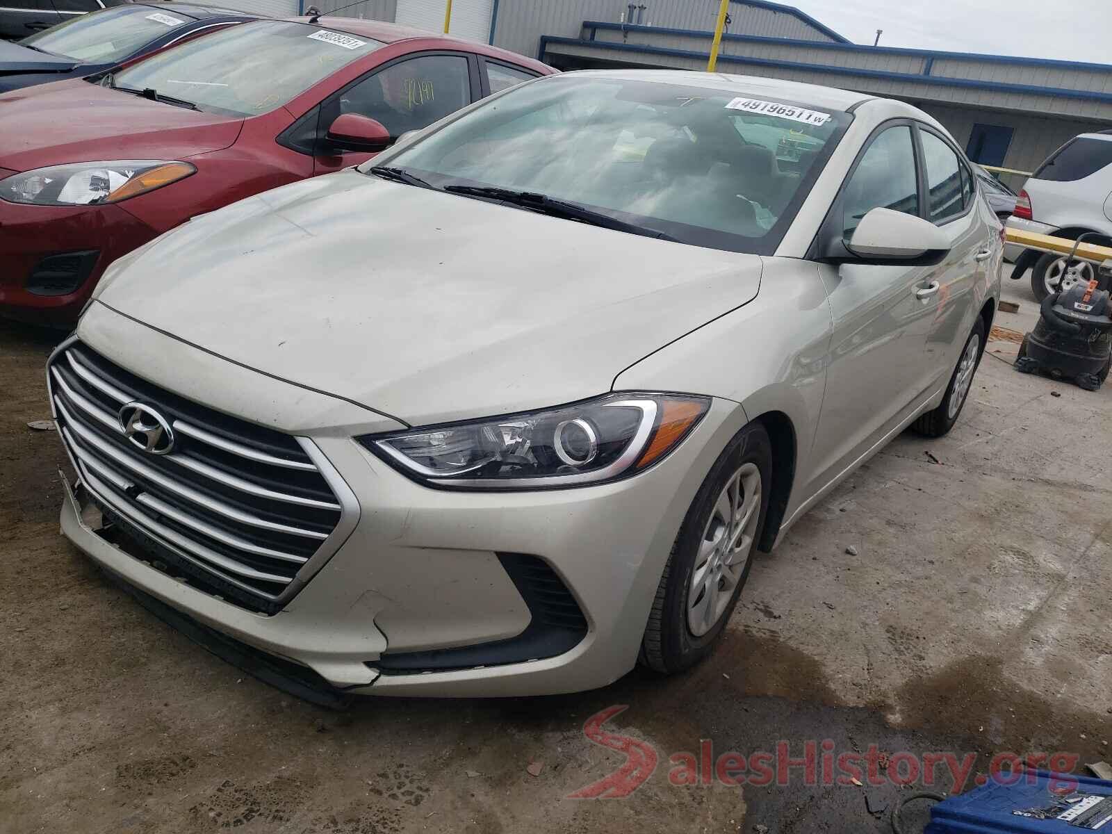 5NPD74LF7HH104925 2017 HYUNDAI ELANTRA