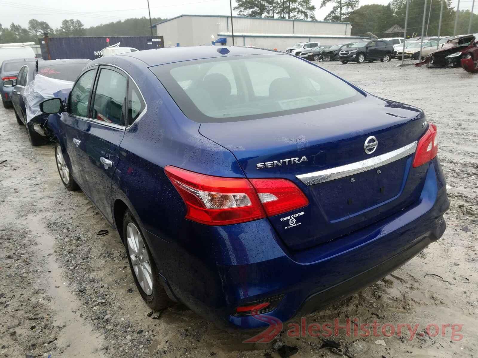 3N1AB7AP6KY259459 2019 NISSAN SENTRA