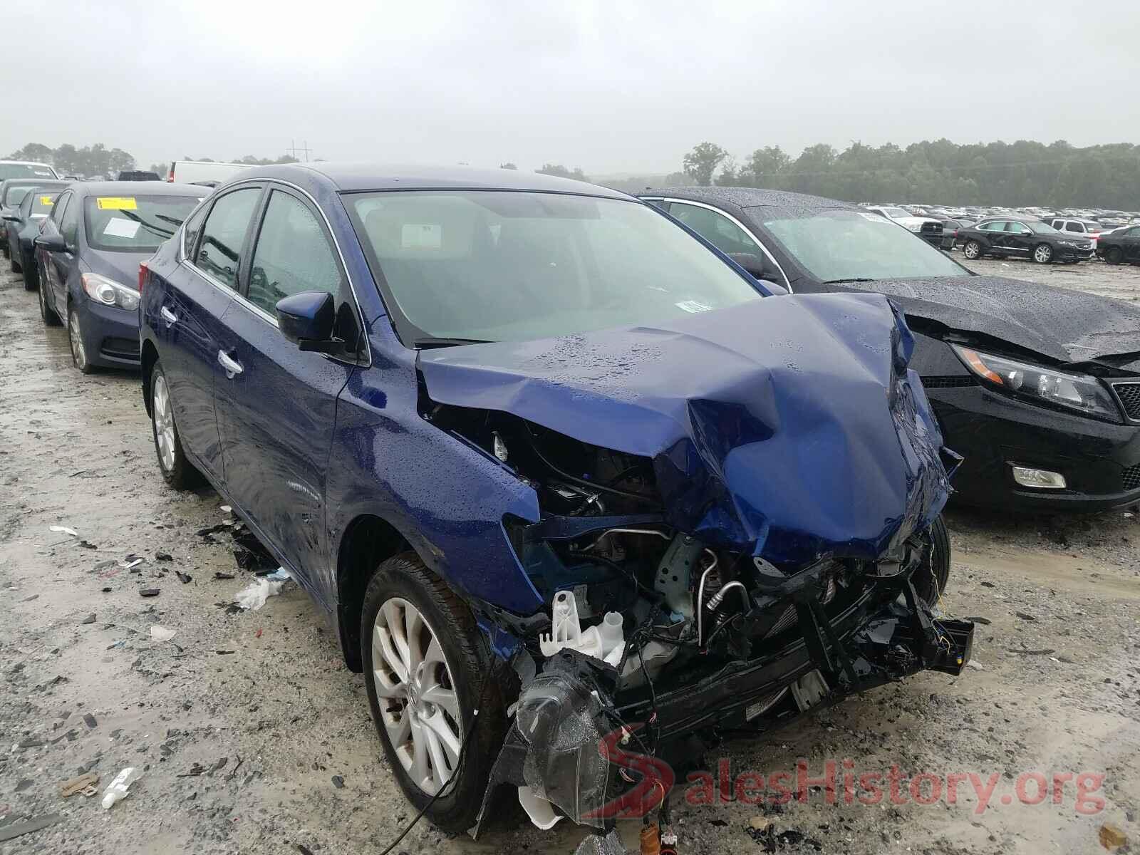 3N1AB7AP6KY259459 2019 NISSAN SENTRA