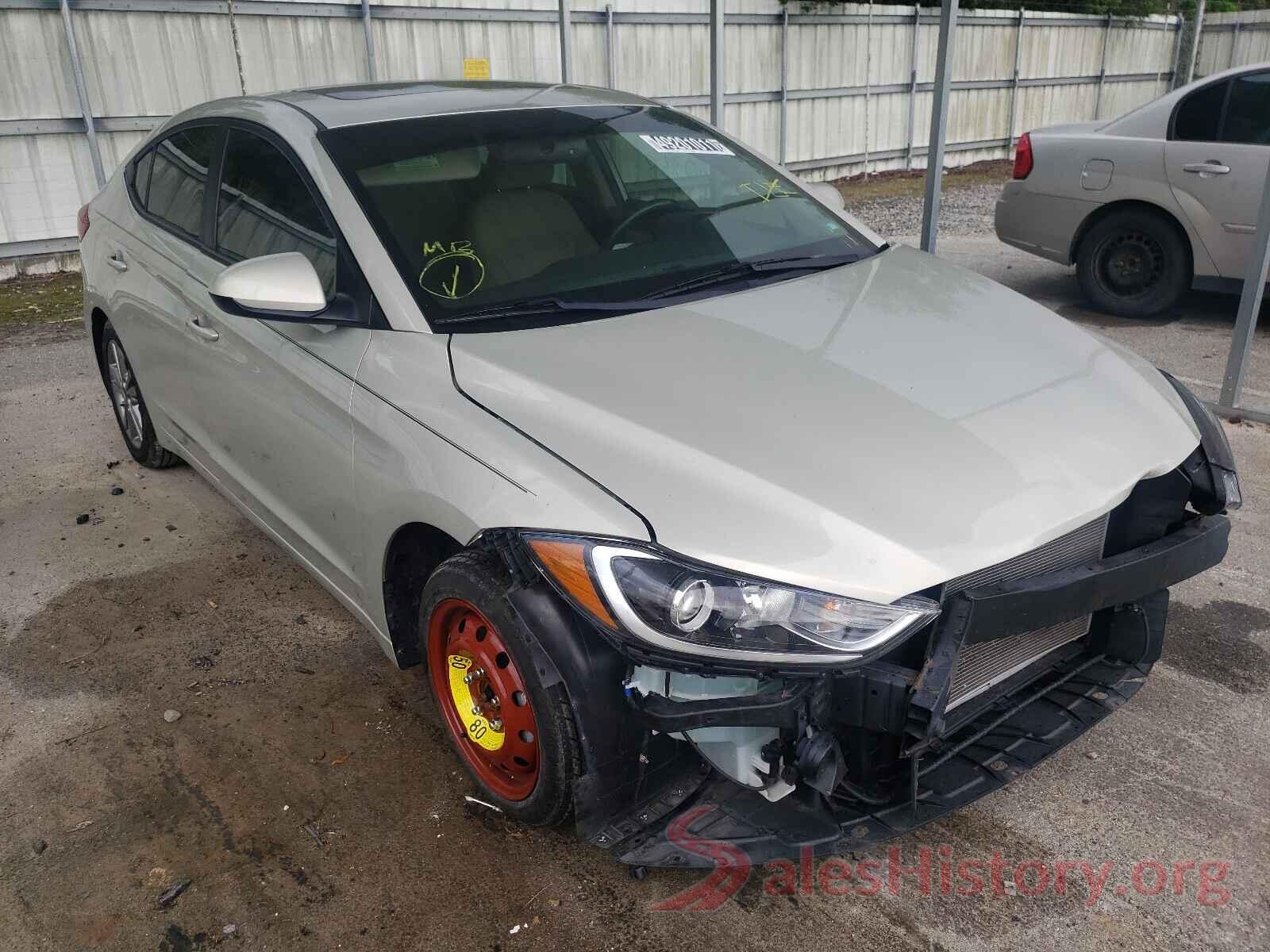 KMHD84LF8HU411213 2017 HYUNDAI ELANTRA