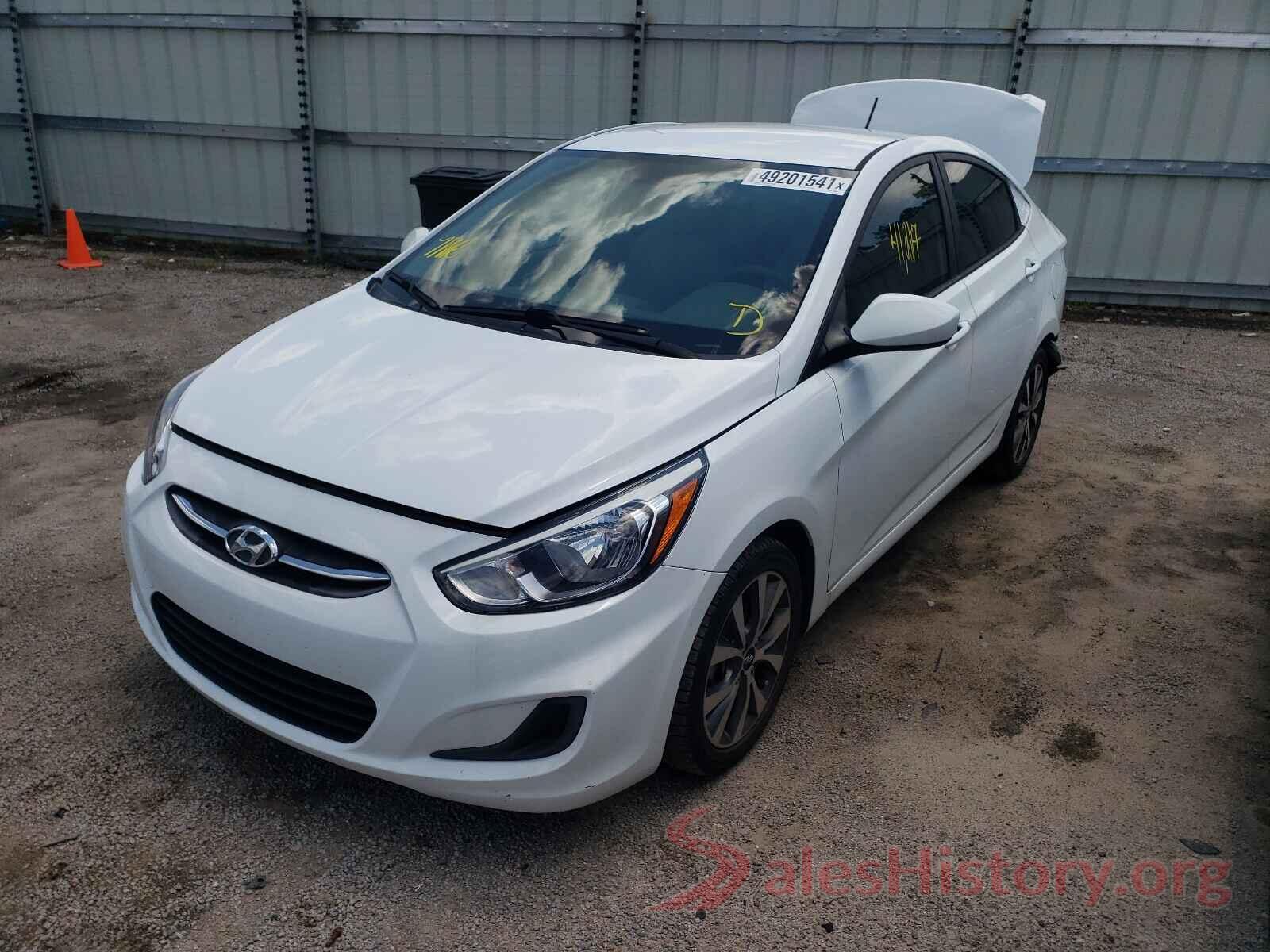 KMHCT4AE4HU278082 2017 HYUNDAI ACCENT