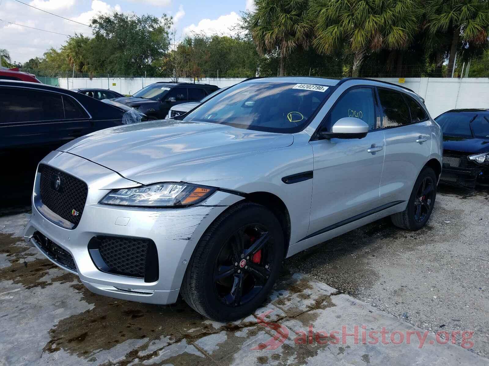 SADCM2FV3LA647107 2020 JAGUAR F-PACE