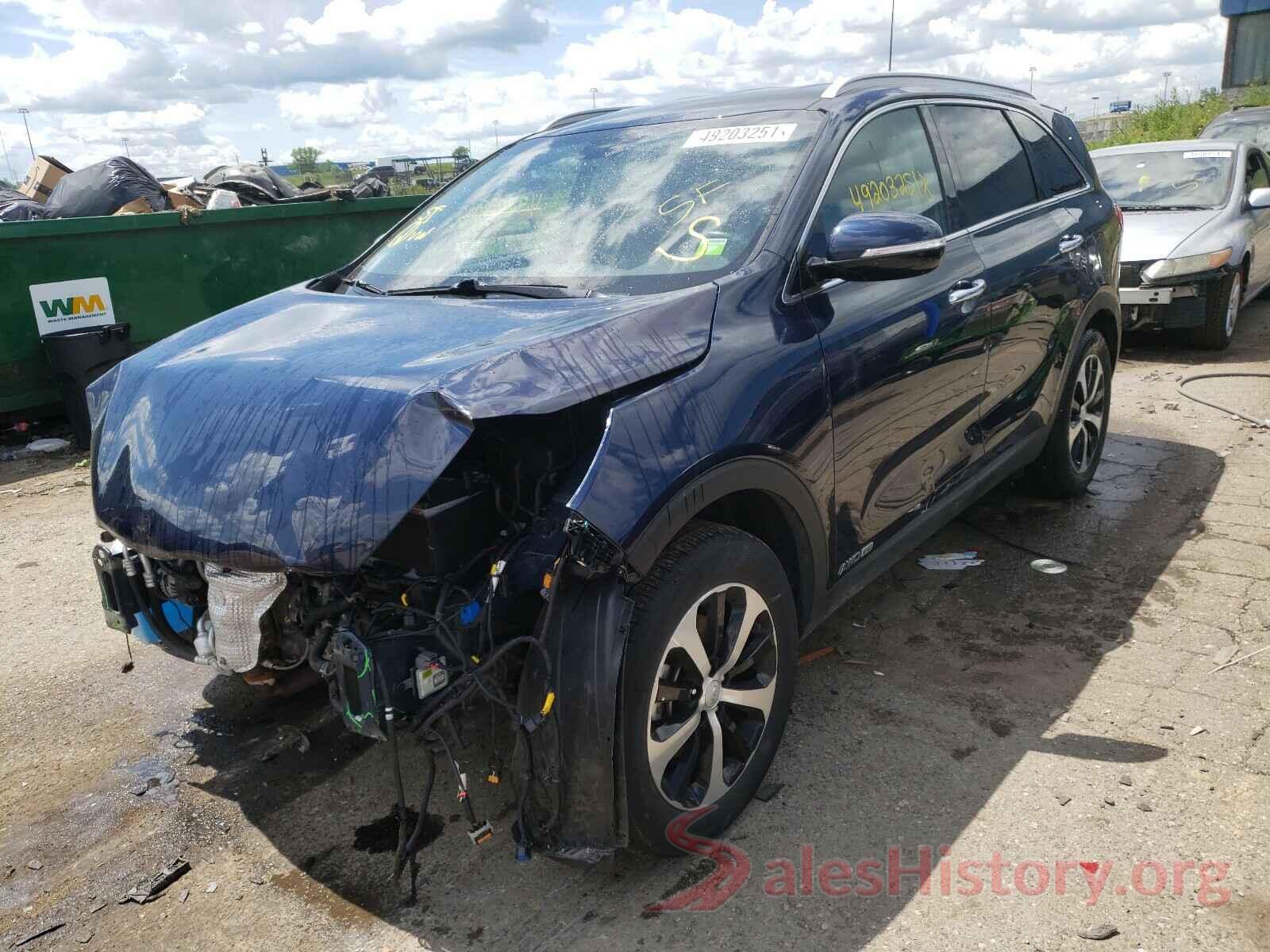 5XYPHDA53JG427709 2018 KIA SORENTO