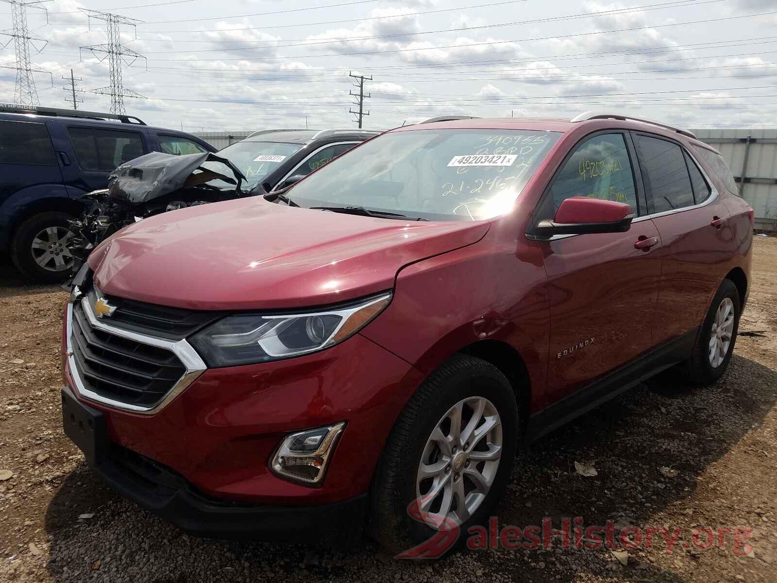 3GNAXJEV8JL340955 2018 CHEVROLET EQUINOX