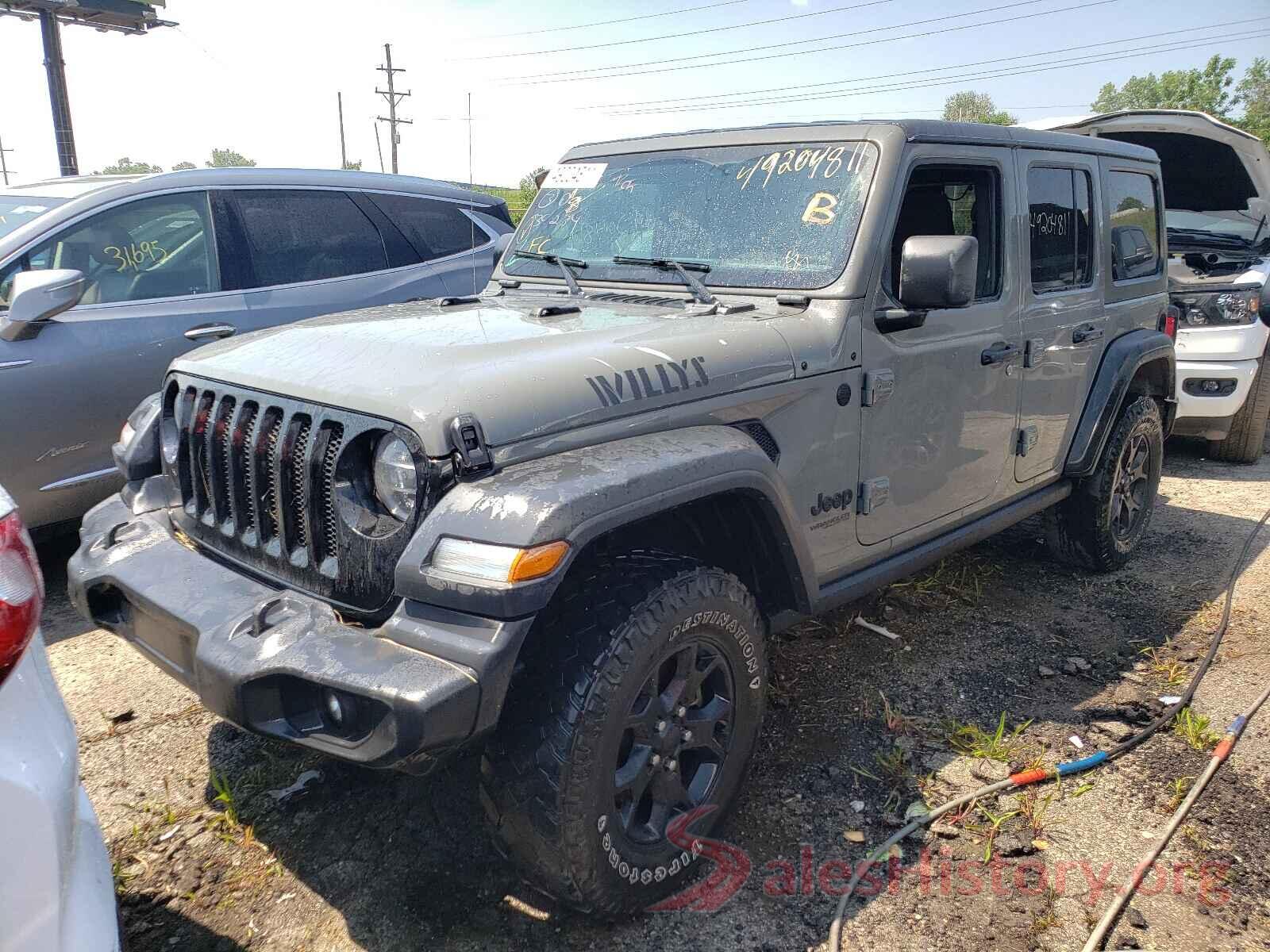 1C4HJXDN3LW202573 2020 JEEP WRANGLER