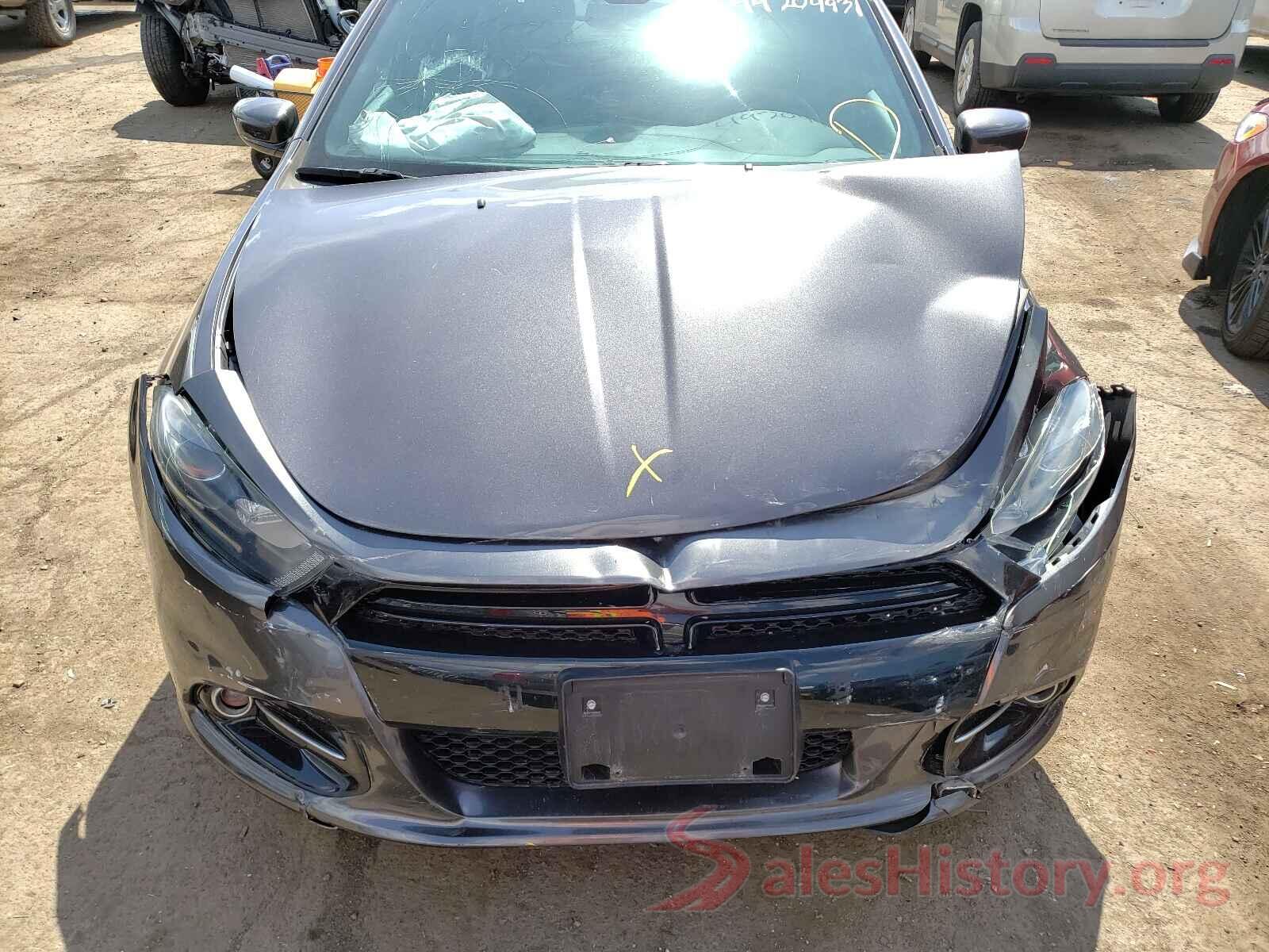 1C3CDFBB7GD564500 2016 DODGE DART