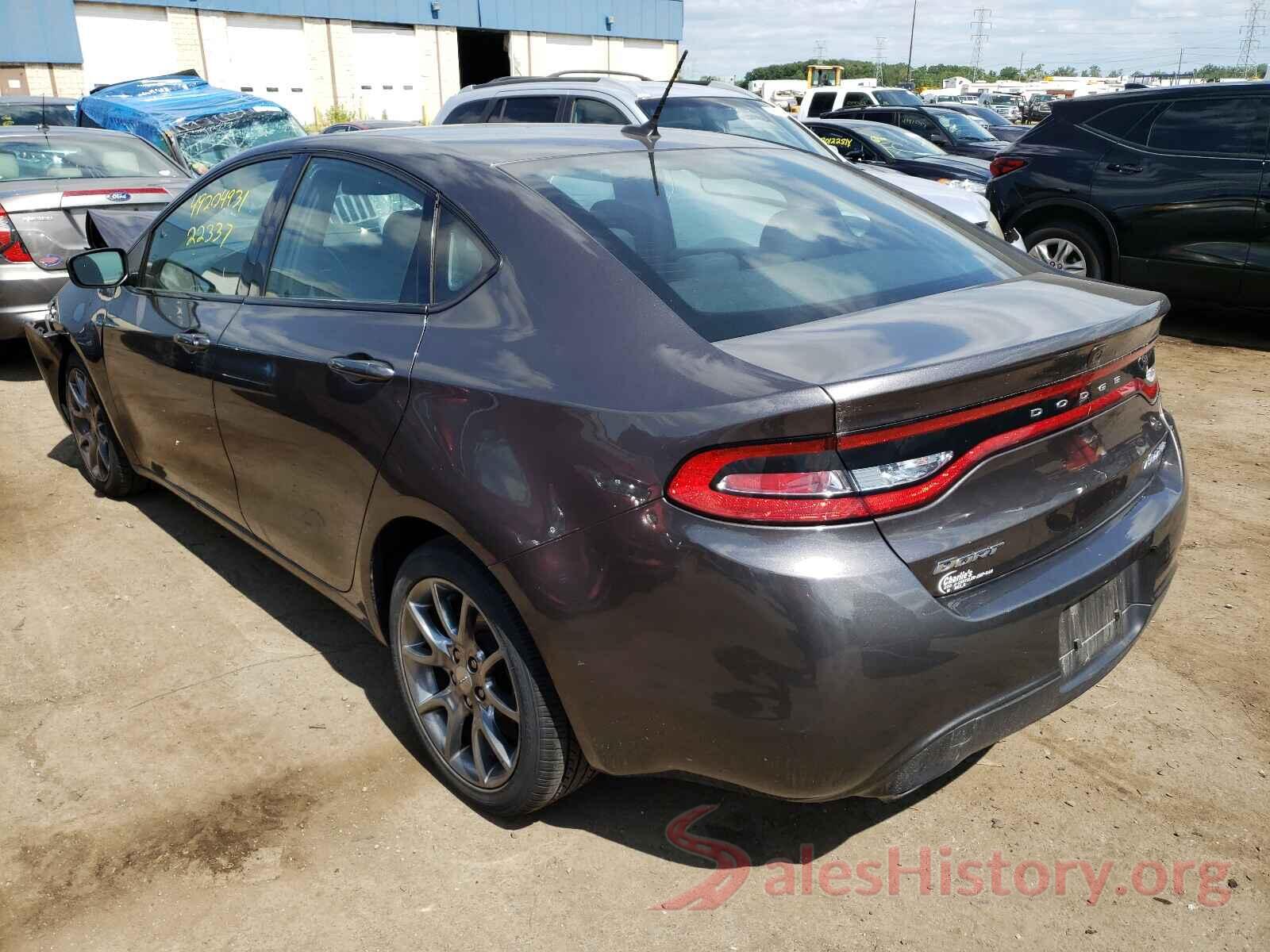 1C3CDFBB7GD564500 2016 DODGE DART