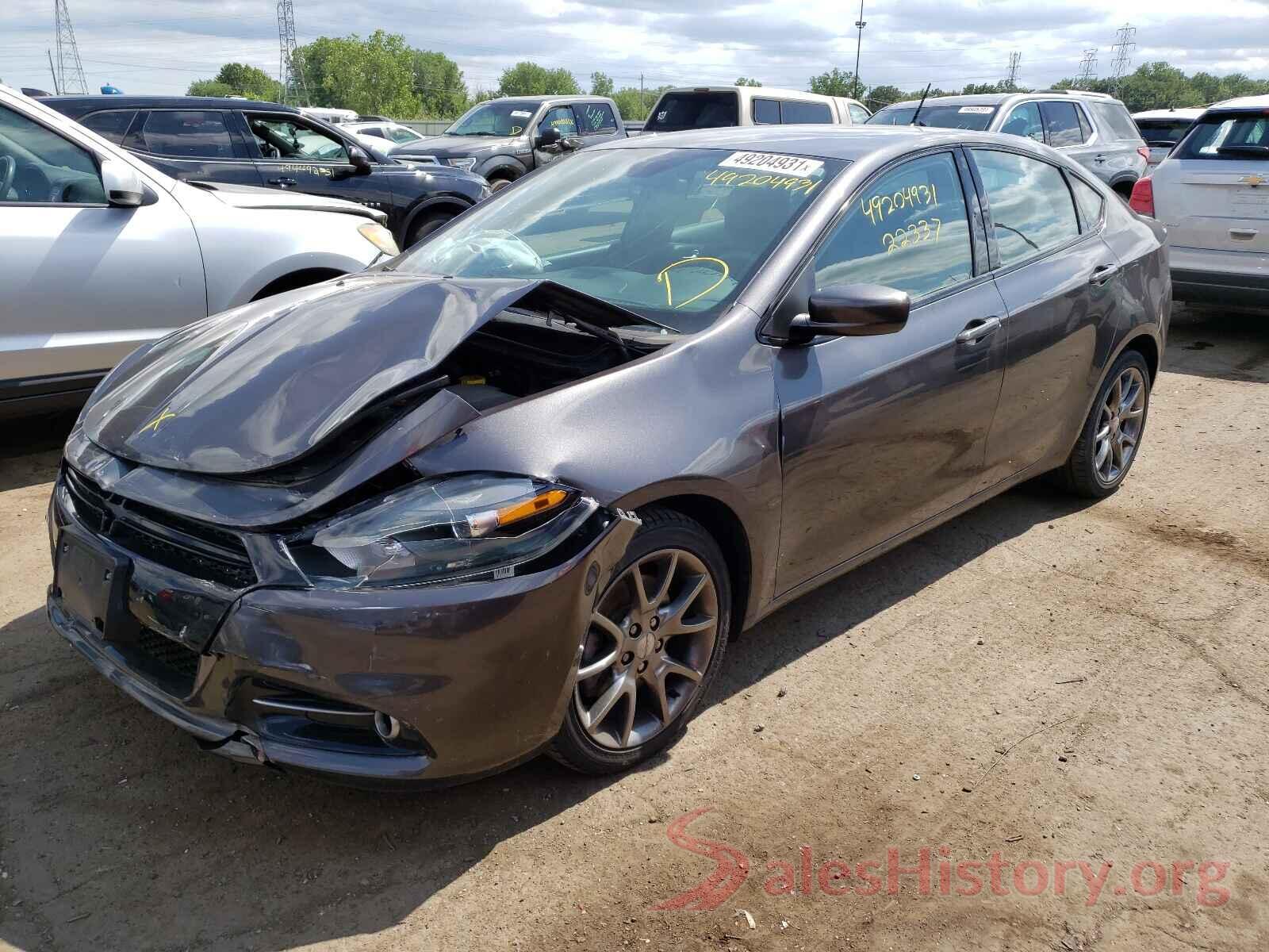 1C3CDFBB7GD564500 2016 DODGE DART