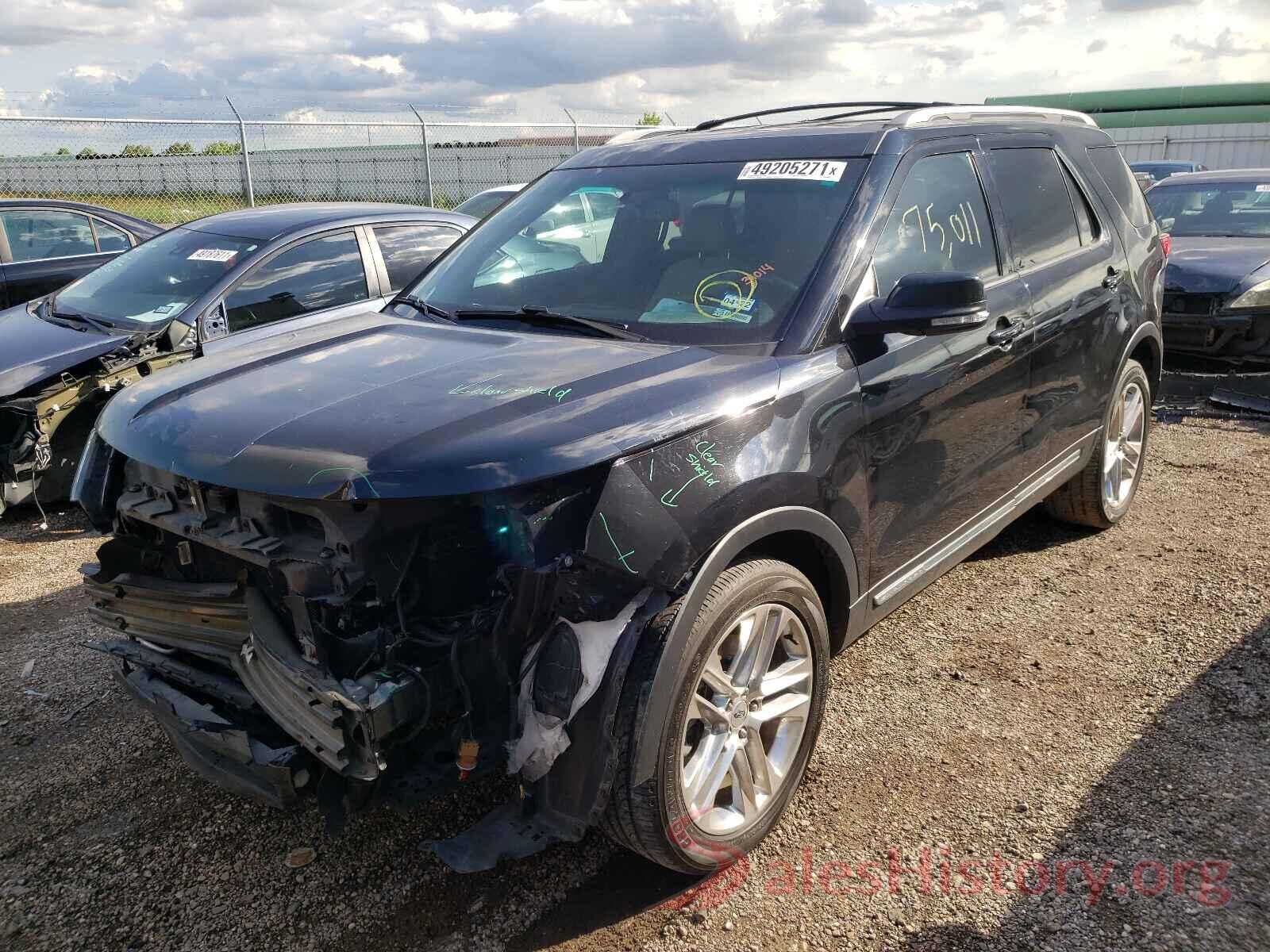 1FM5K7D83HGA20637 2017 FORD EXPLORER