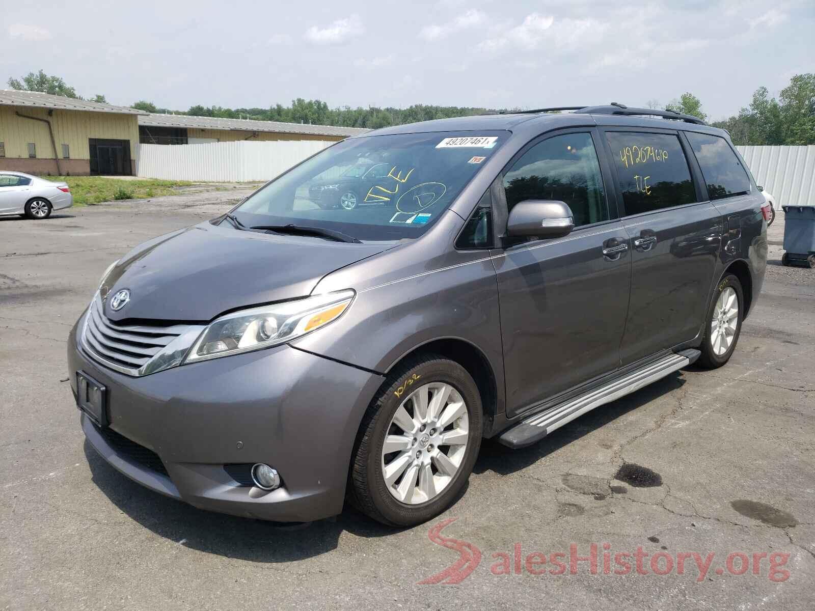 5TDDK3DC2FS098925 2015 TOYOTA SIENNA