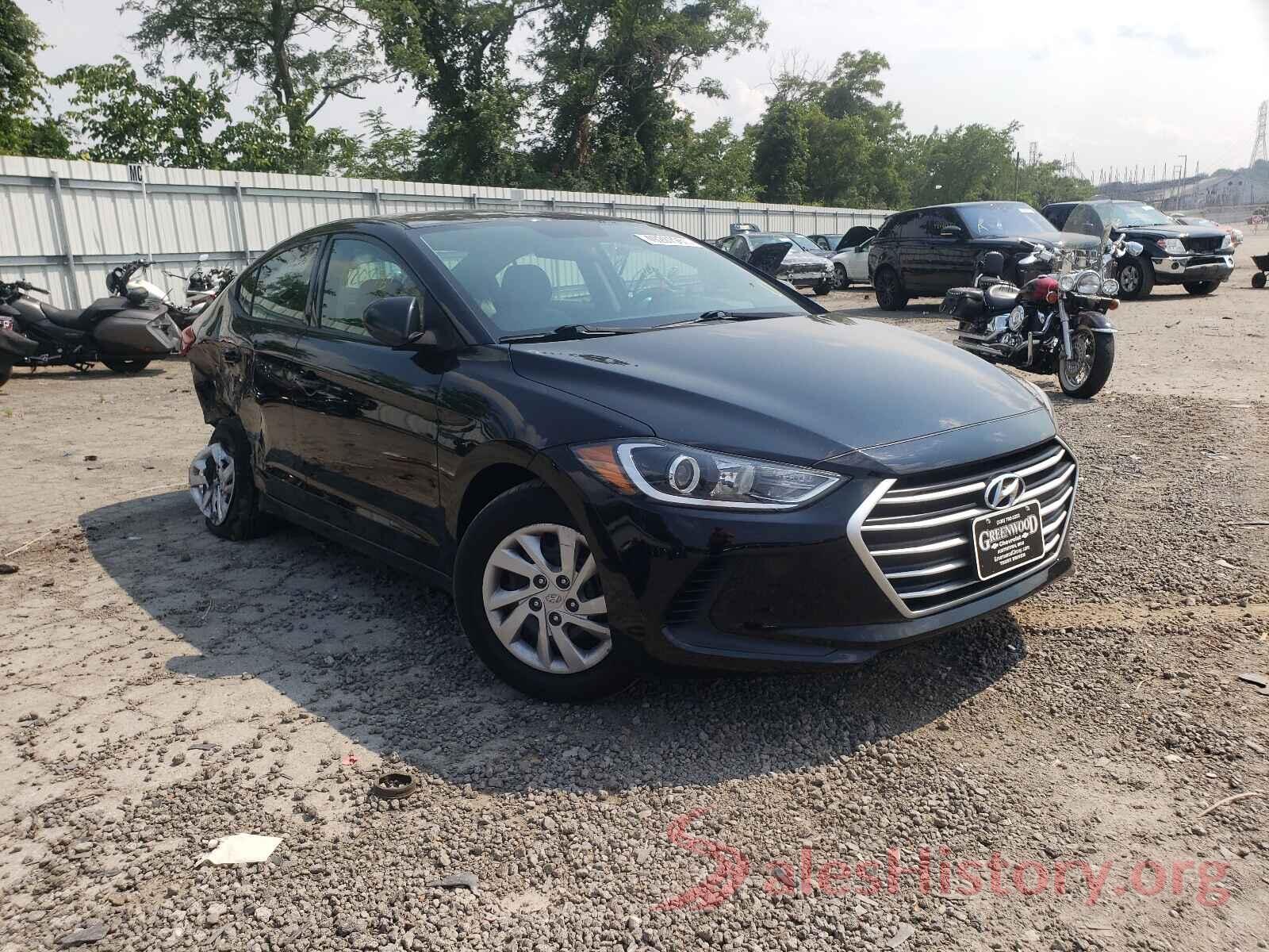 5NPD74LF3HH115954 2017 HYUNDAI ELANTRA