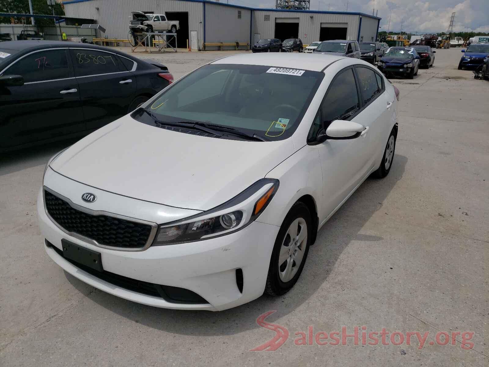 3KPFL4A7XHE117737 2017 KIA FORTE