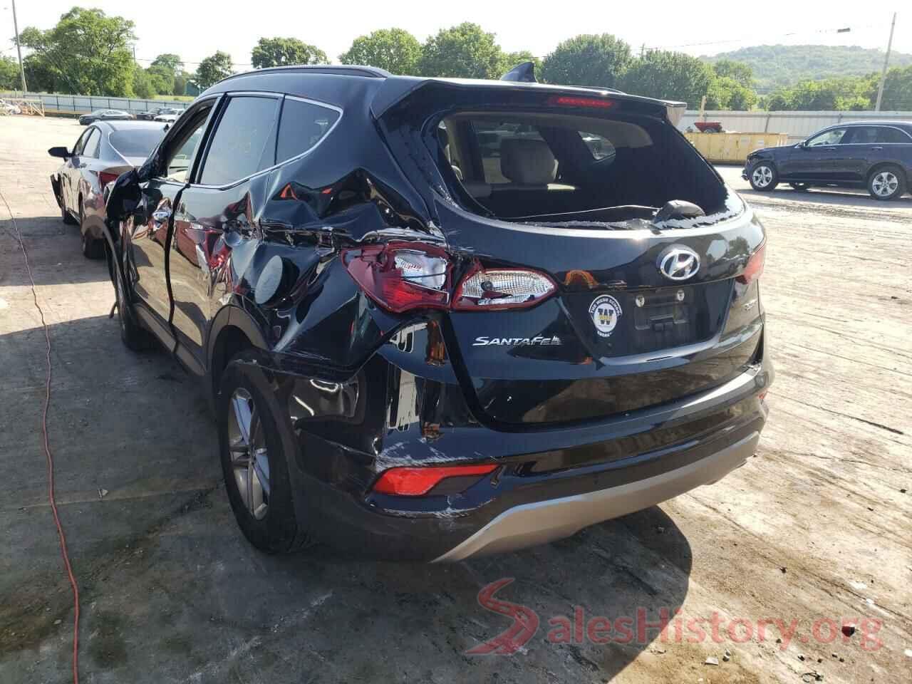 5XYZU3LB5HG459508 2017 HYUNDAI SANTA FE