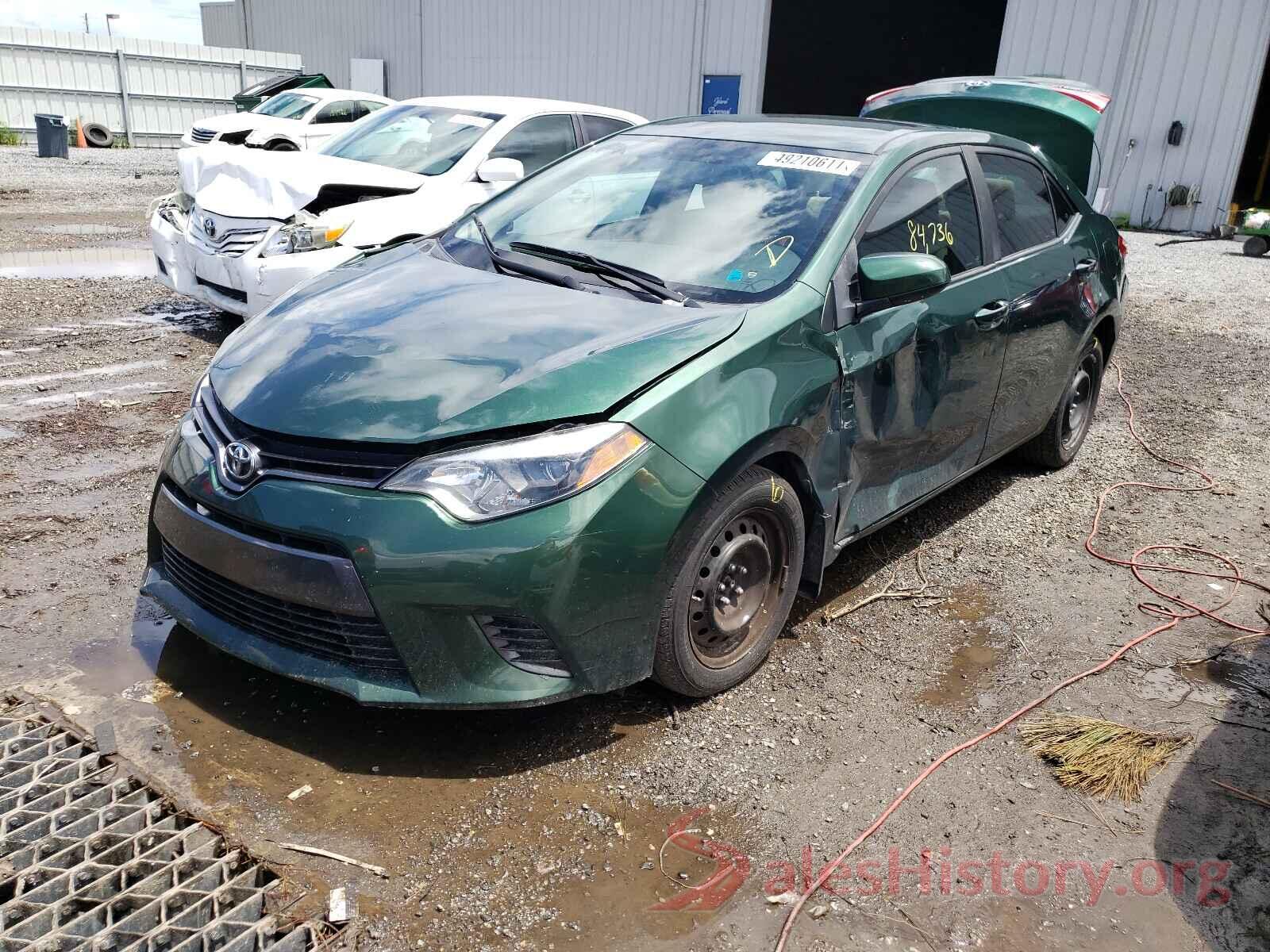 2T1BURHE1GC577816 2016 TOYOTA COROLLA