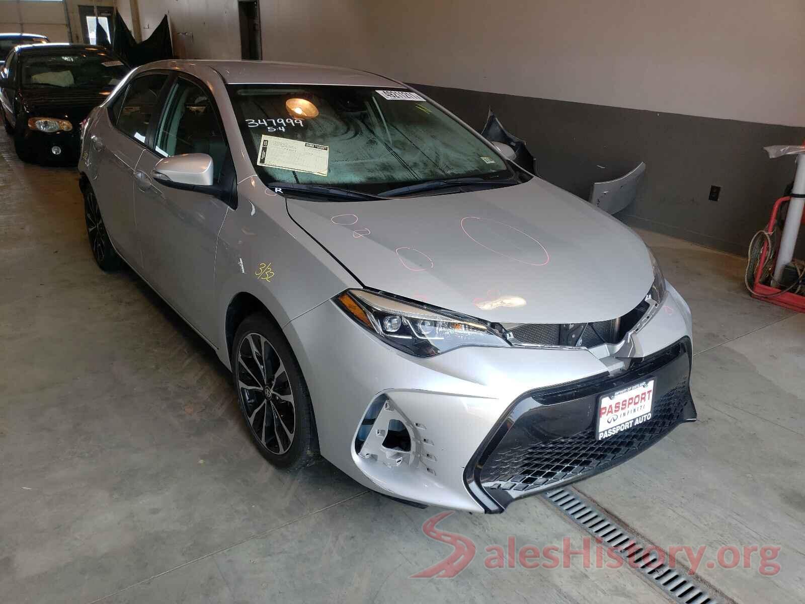 2T1BURHE8KC169905 2019 TOYOTA COROLLA