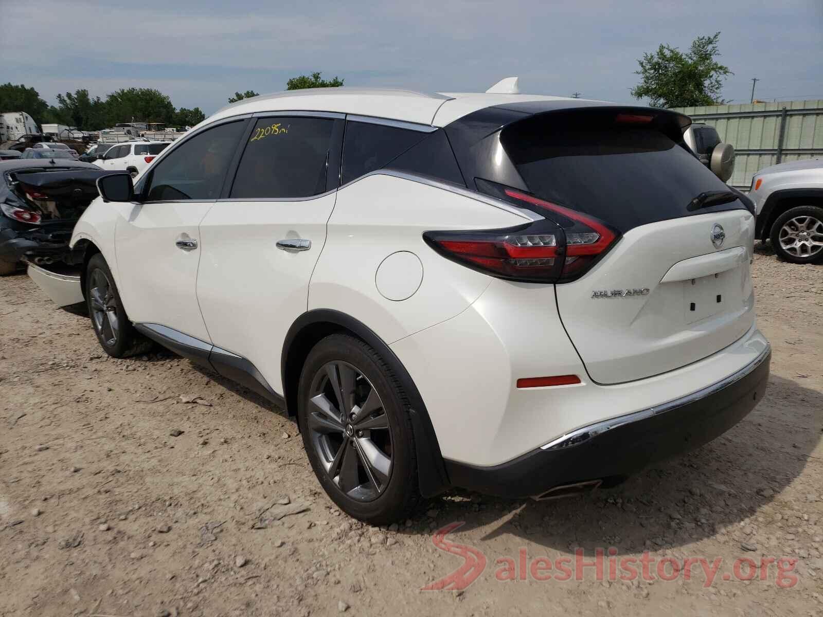 5N1AZ2MS1KN136351 2019 NISSAN MURANO