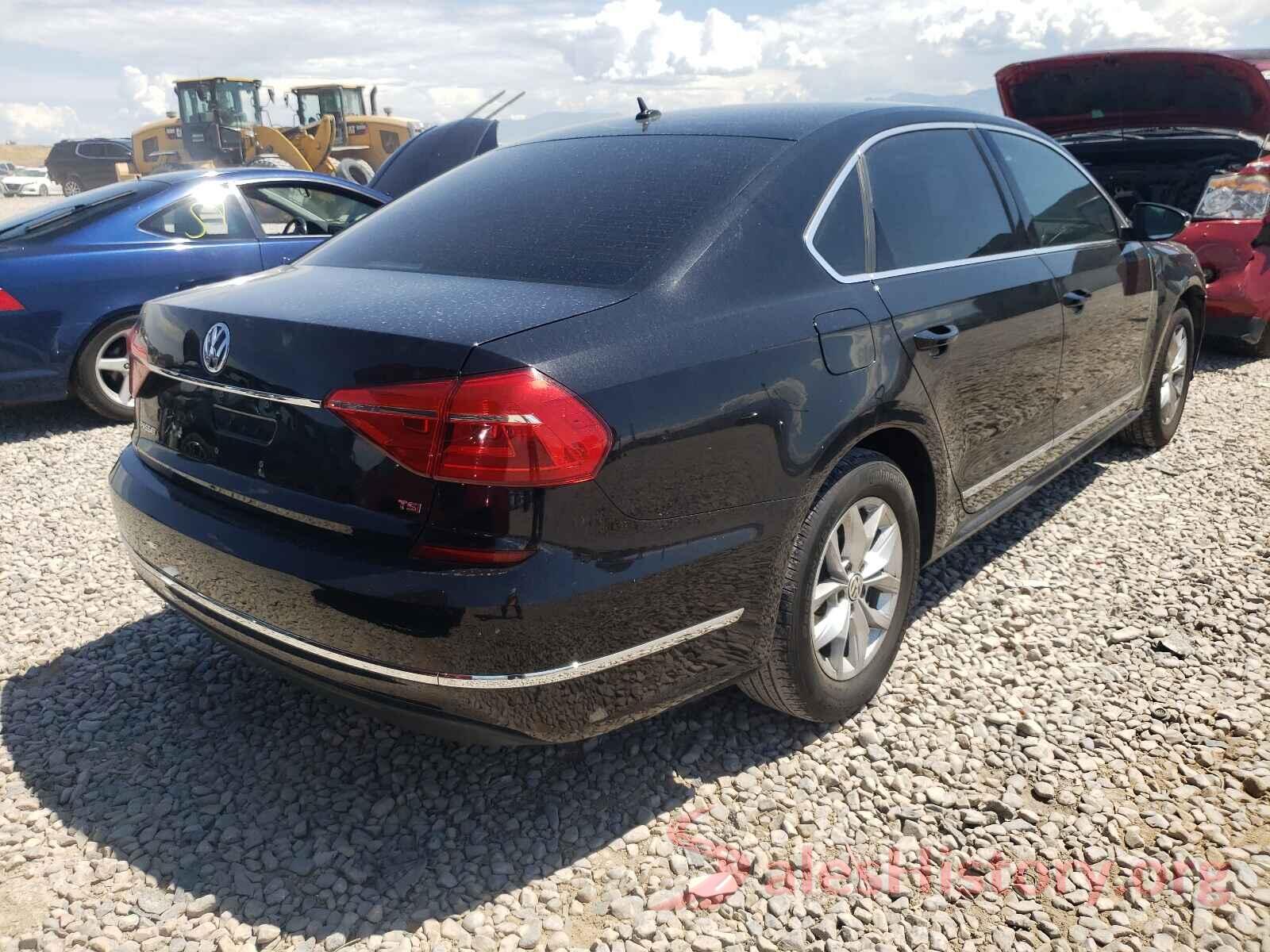 1VWAS7A34GC041852 2016 VOLKSWAGEN PASSAT