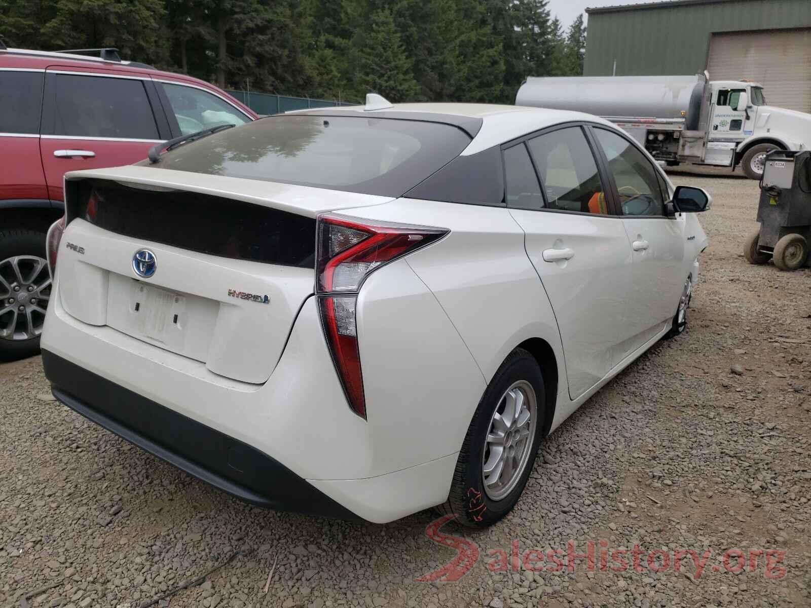 JTDKARFU7H3531467 2017 TOYOTA PRIUS