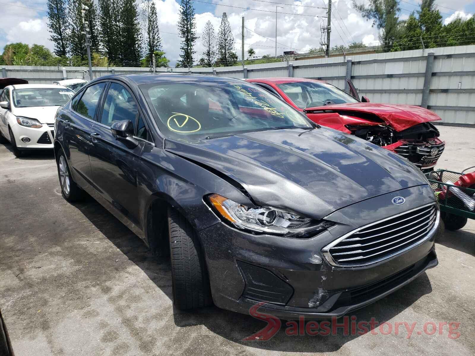 3FA6P0HD7LR172663 2020 FORD FUSION