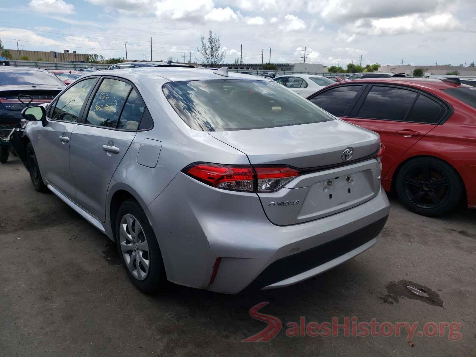 JTDEPRAE7LJ039263 2020 TOYOTA COROLLA