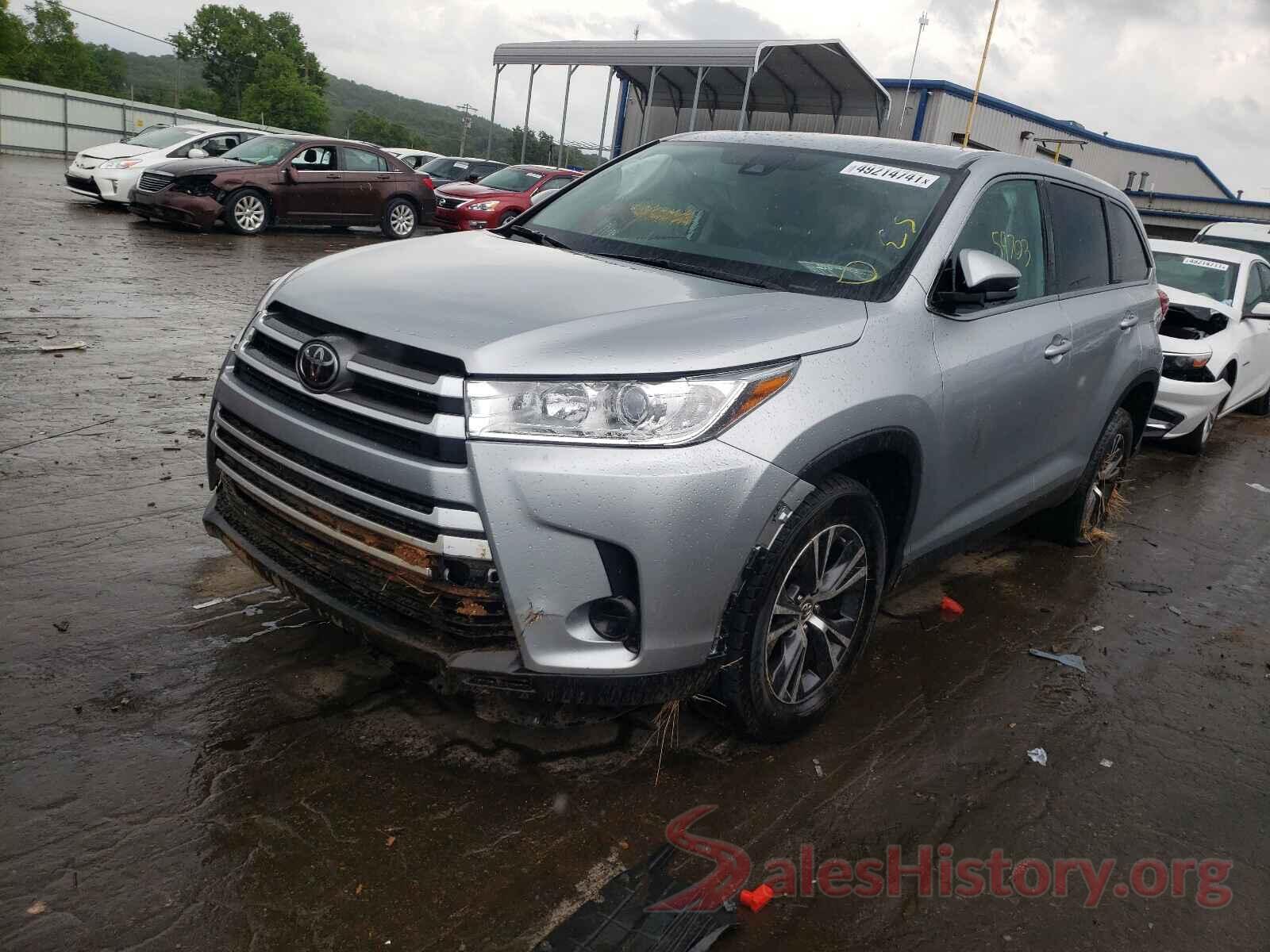 5TDZZRFH7KS298285 2019 TOYOTA HIGHLANDER